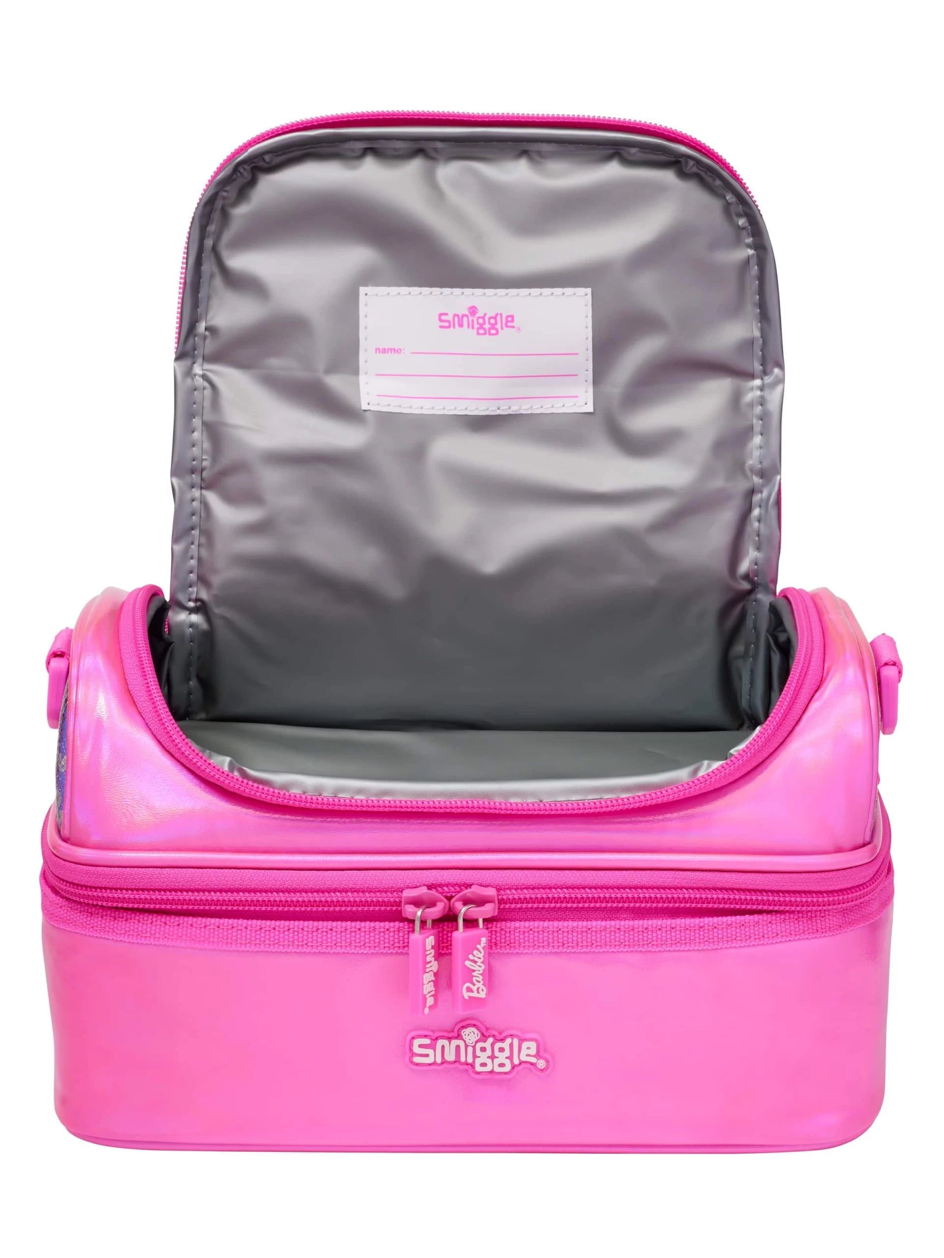 Smiggle - Barbie Çift Katlı Beslenme Çantası
