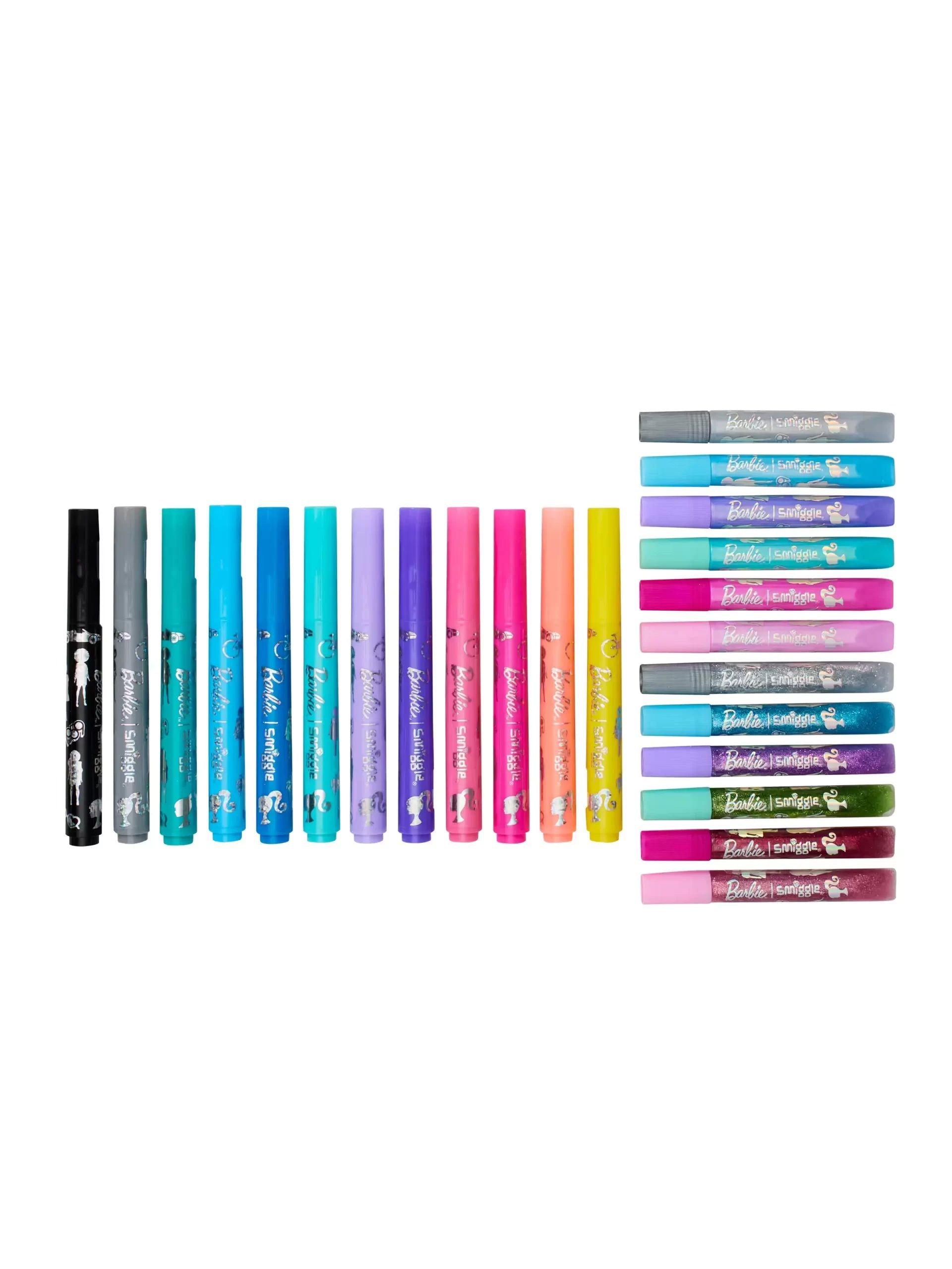 Smiggle - Barbie Işıltılı İşaretleyici Paketi
