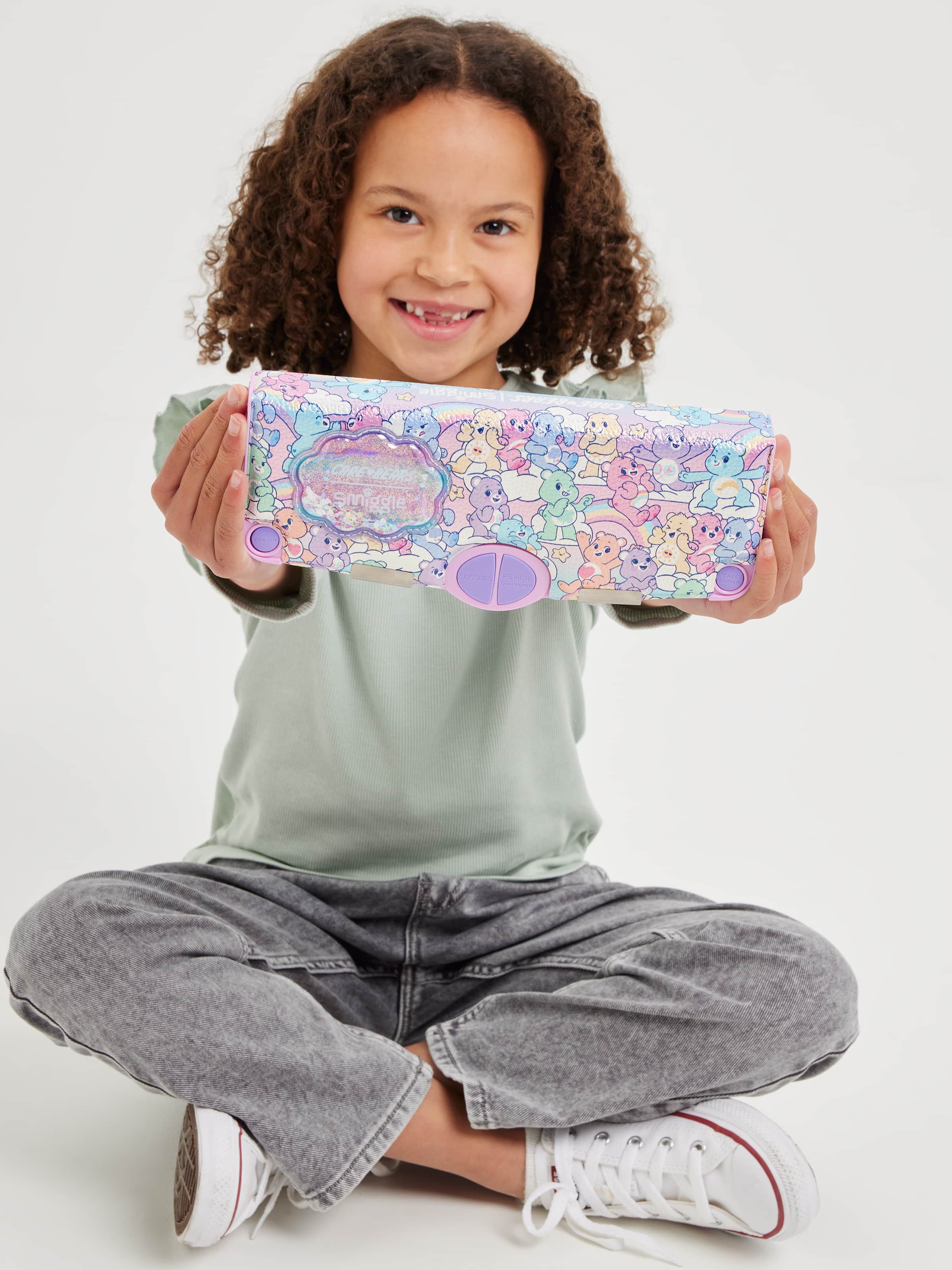 Smiggle - Care Bears 4'lü Okul Çanta Seti