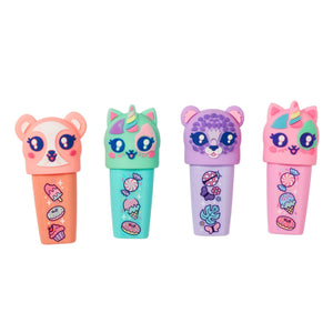 Smiggle - Best Budz Kokulu 4'lü Fosforlu Kalem