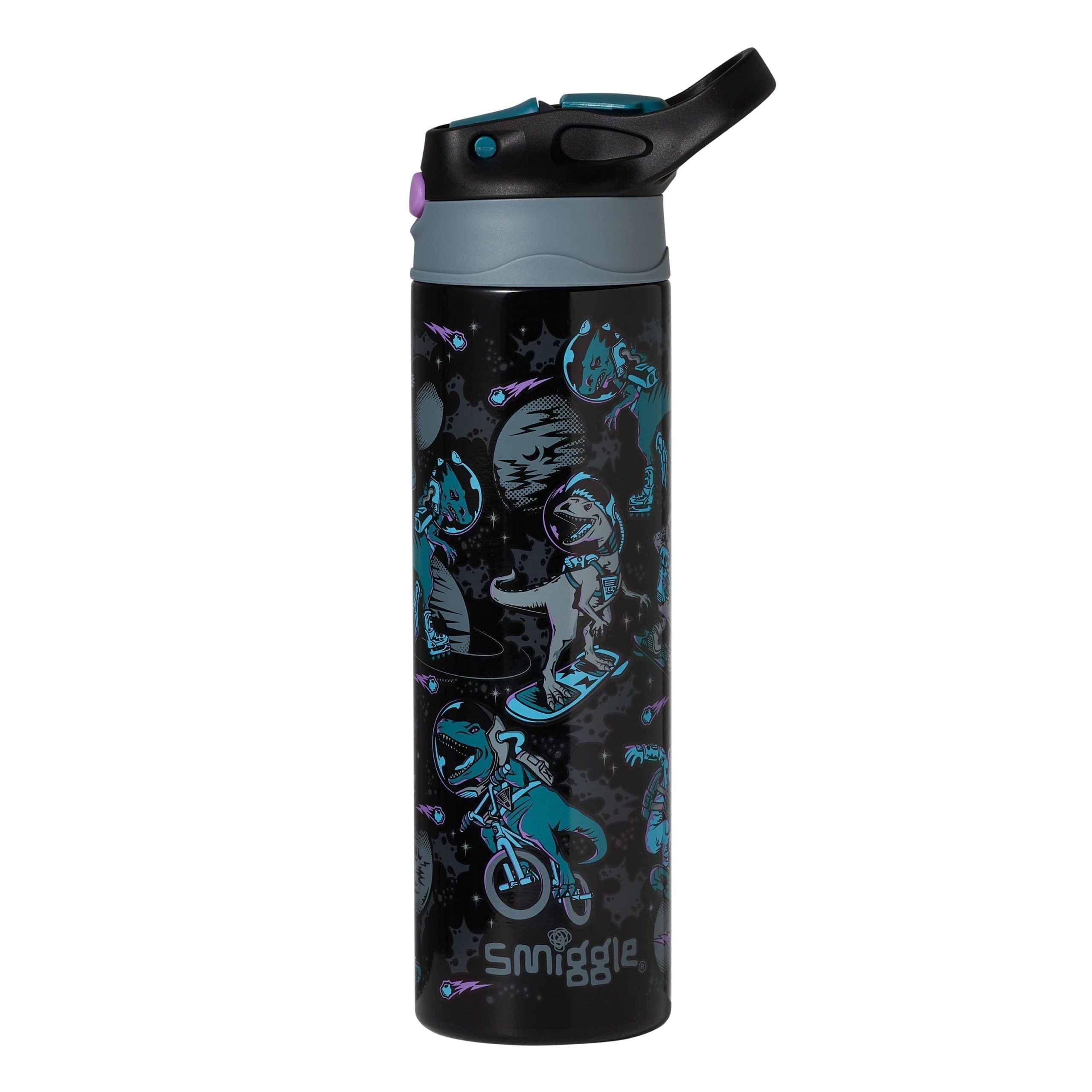 Smiggle - Better Togerher Paslanmaz Çelik 520Ml Pipetli Matara