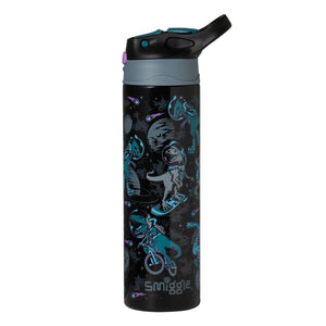 Smiggle - Better Togerher Paslanmaz Çelik 520Ml Pipetli Matara
