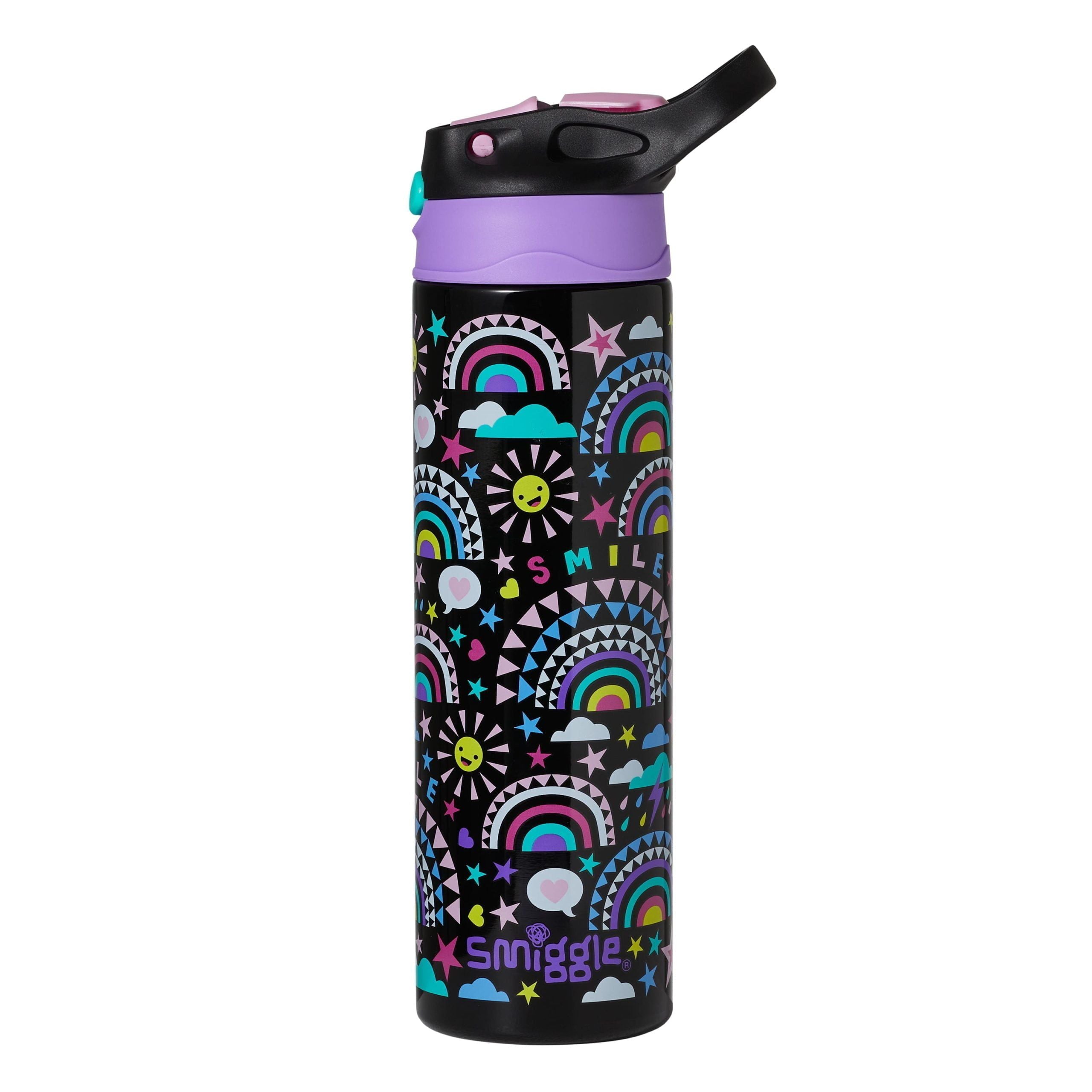 Smiggle - Better Togerher Paslanmaz Çelik 520Ml Pipetli Matara