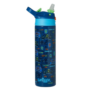 Smiggle - Better Togerher Paslanmaz Çelik 520Ml Pipetli Matara