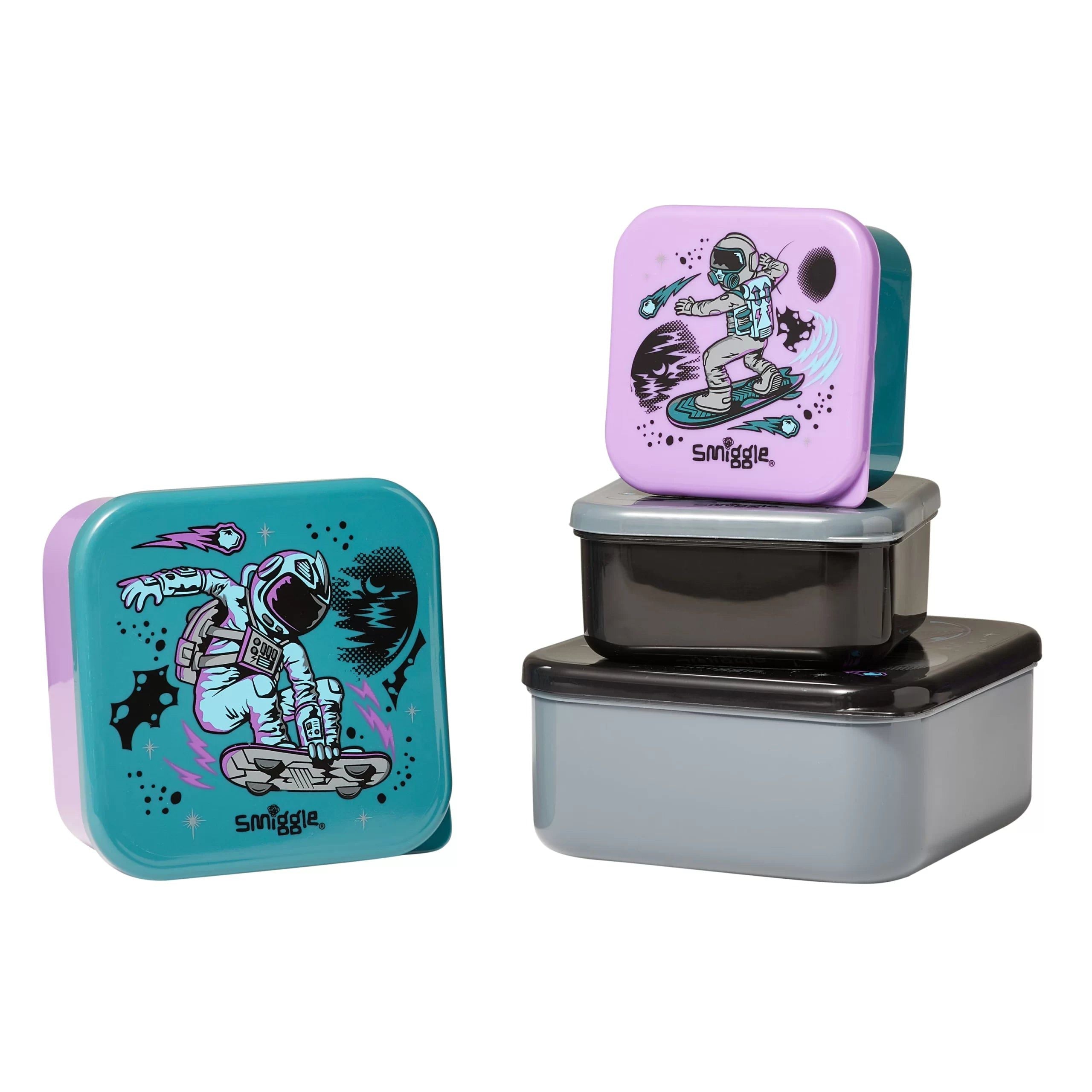 Smiggle – Better Together 4’lü Yemek Yemek Kapları