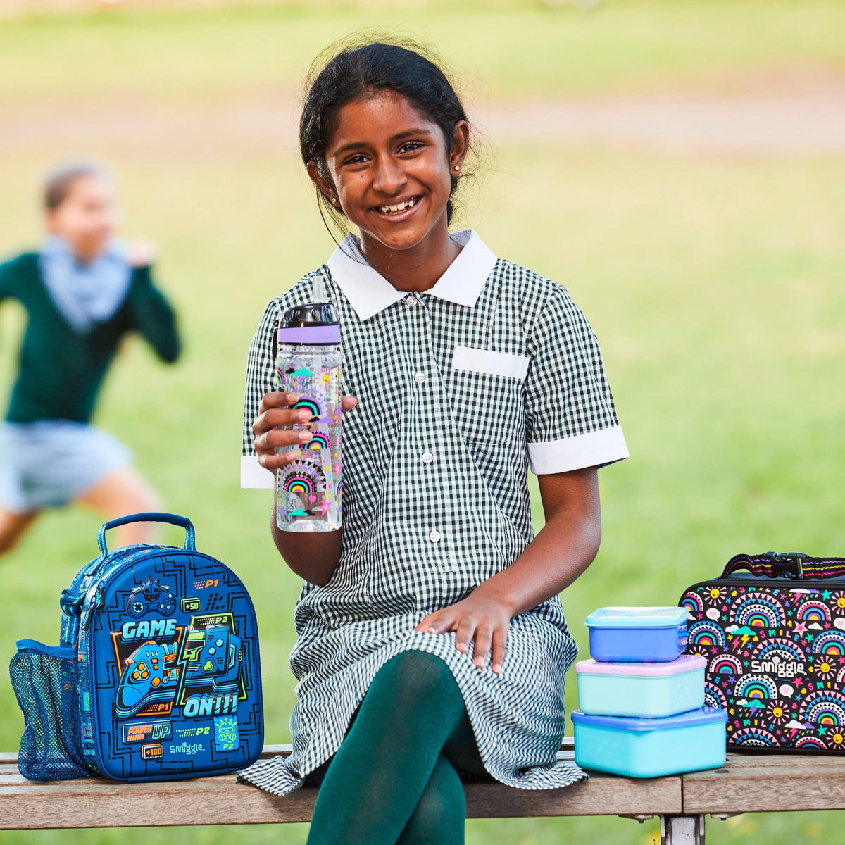 Smiggle - Better Together 650ML Bpa İçermeyen Pipetli Suluk