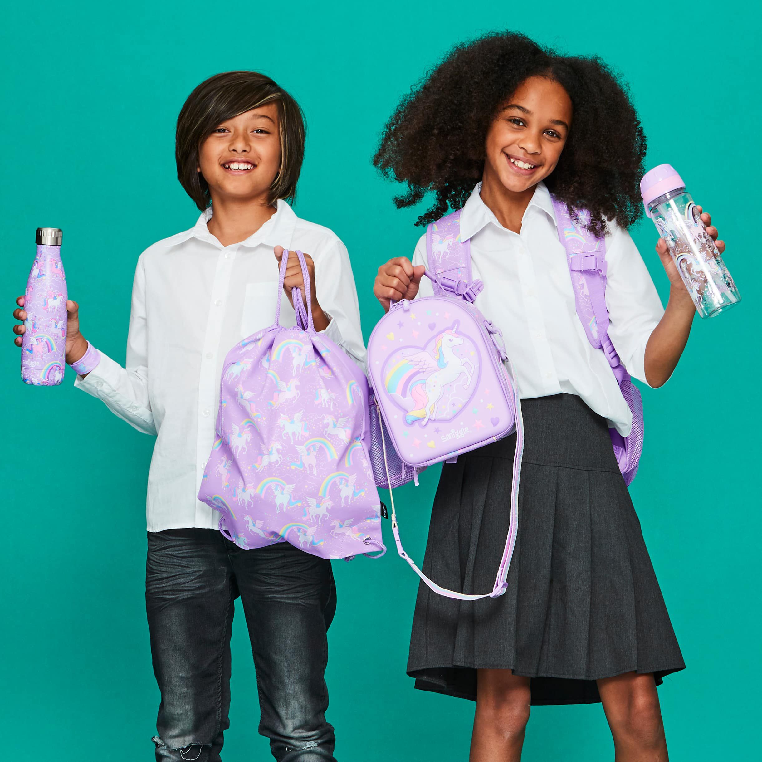 Smiggle - Beyond Pembe Unicornlar İpli Çanta