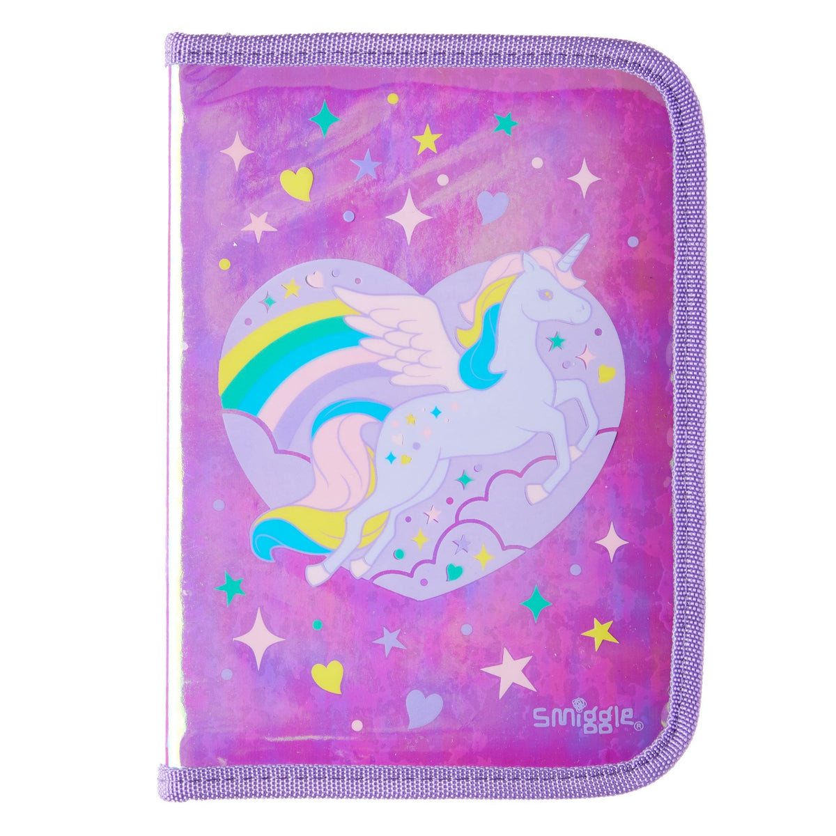 Smiggle - Beyond Unicornlar Boyama Kalemli ve Kalem Kutusu Kırtasiye Seti