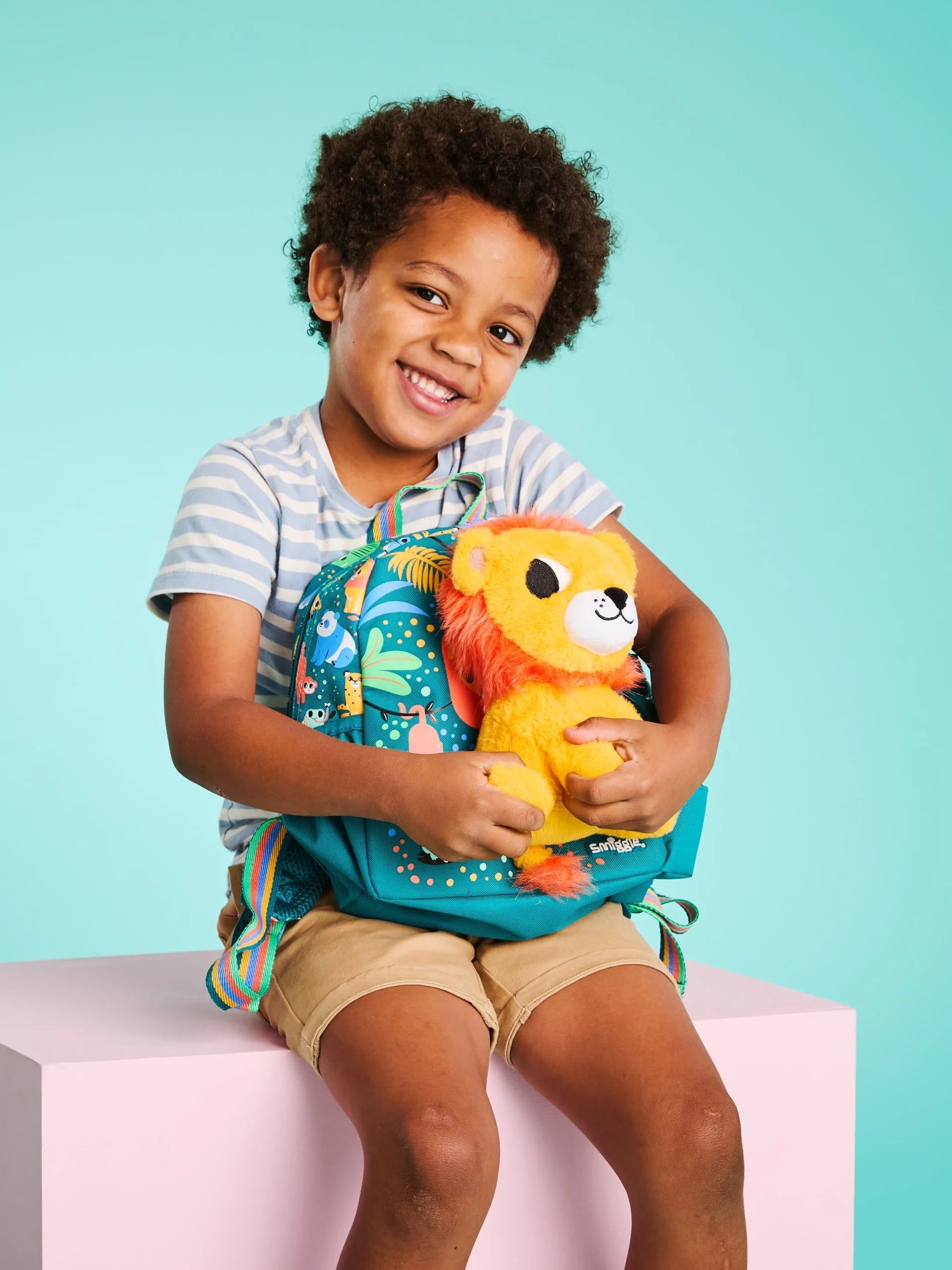 Smiggle - Big Dreams Anaokulu Çıkarılabilir Peluşlu Sırt Çantası