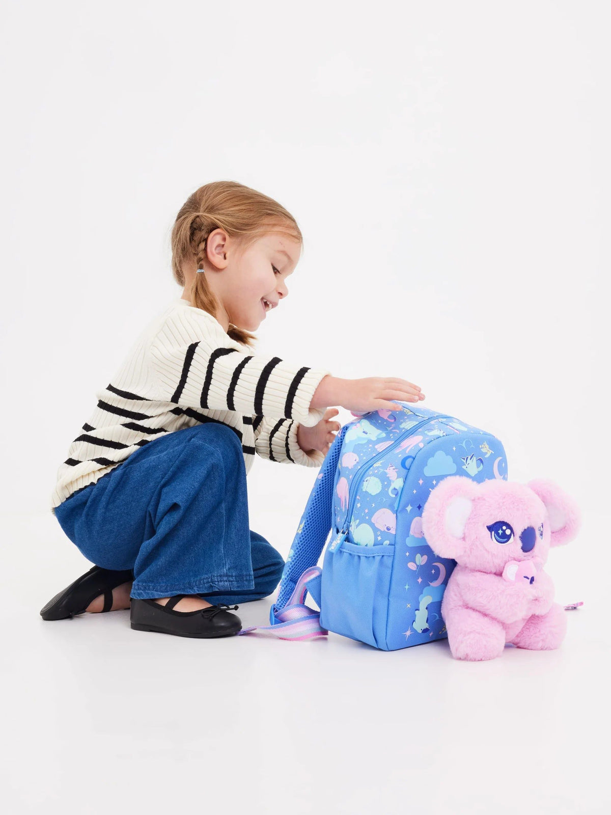 Smiggle - Big Dreams Anaokulu Çıkarılabilir Peluşlu Sırt Çantası