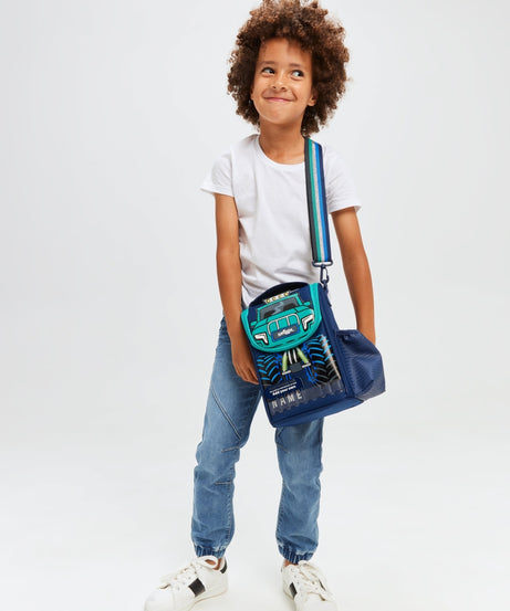 Smiggle -Blast Off Anaokulu Beslenme ve Gezi Çantası - Dinossi