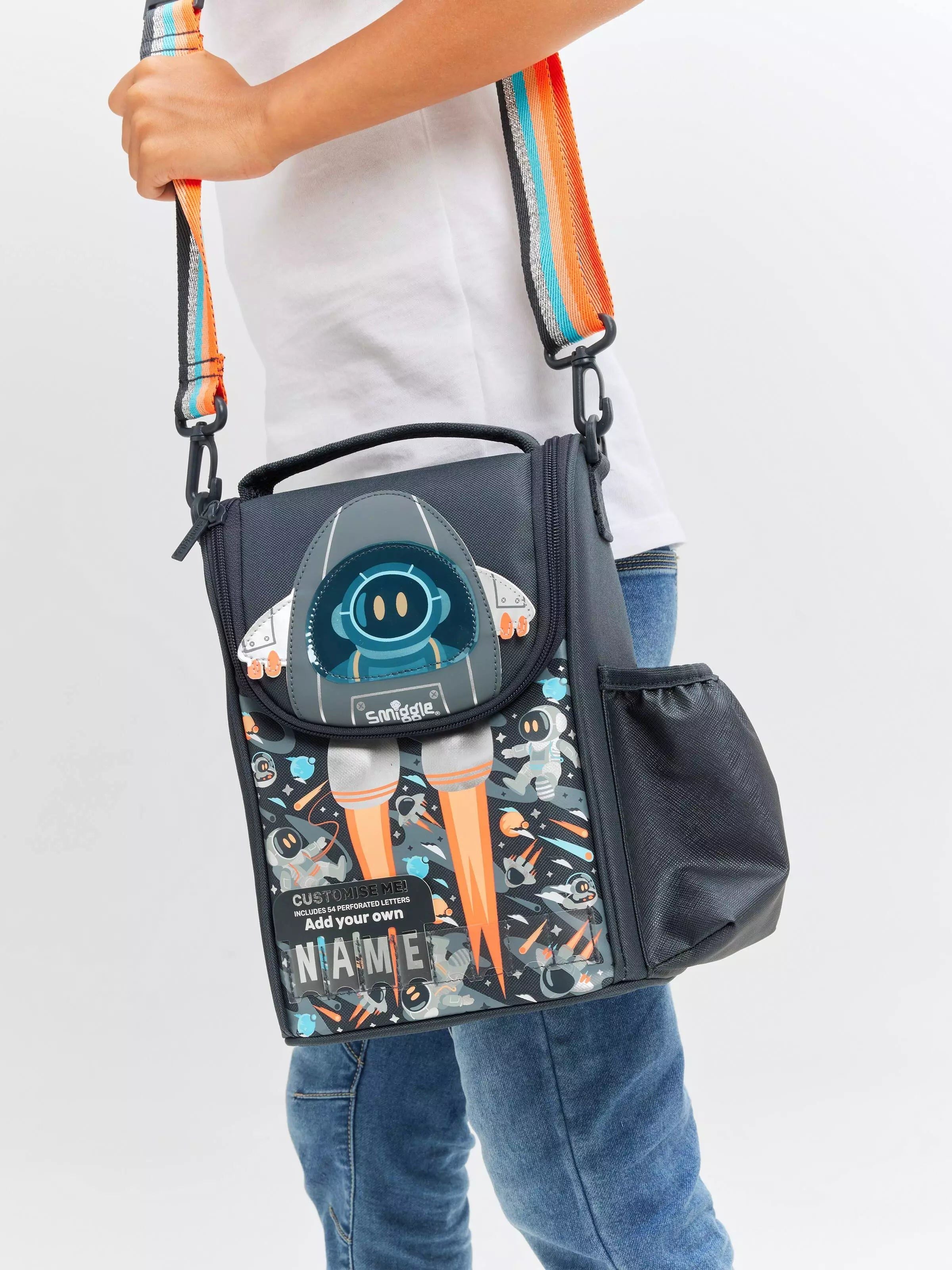 Smiggle -Blast Off Anaokulu Beslenme ve Gezi Çantası