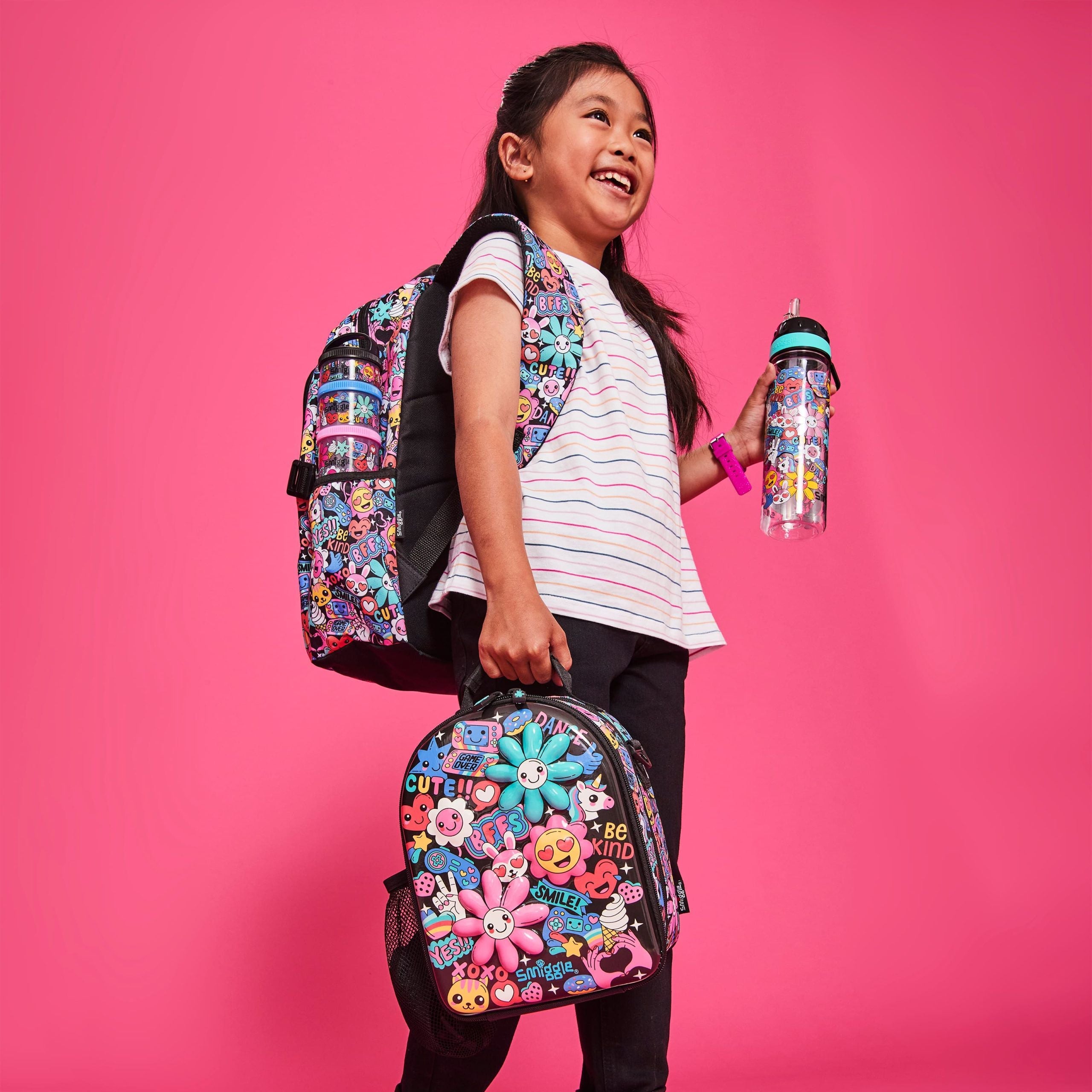 Smiggle - Bright Side 650ML BPA İçermeyen Suluk