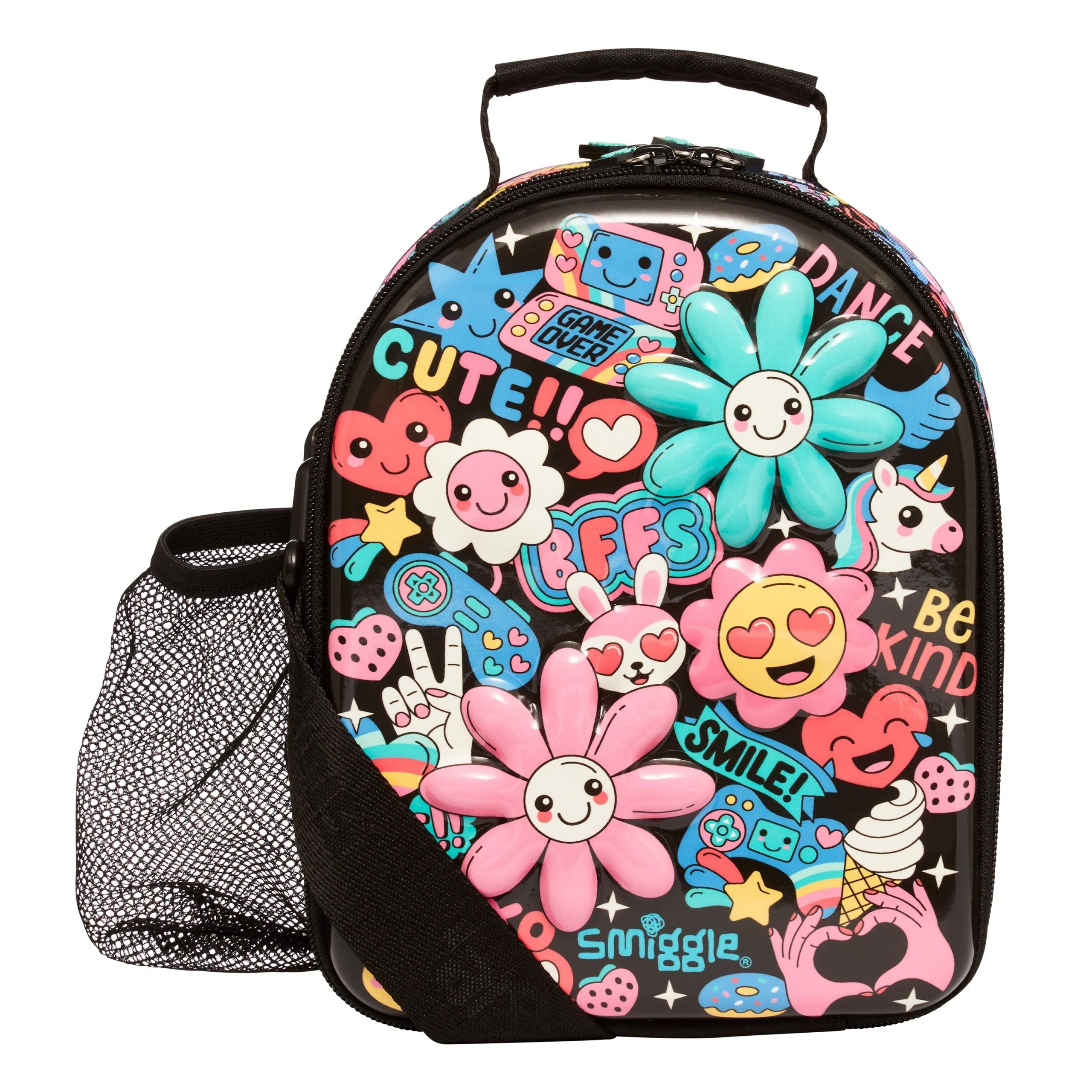 Smiggle - Bright Side Askılı Çift Katlı Beslenme Çantası