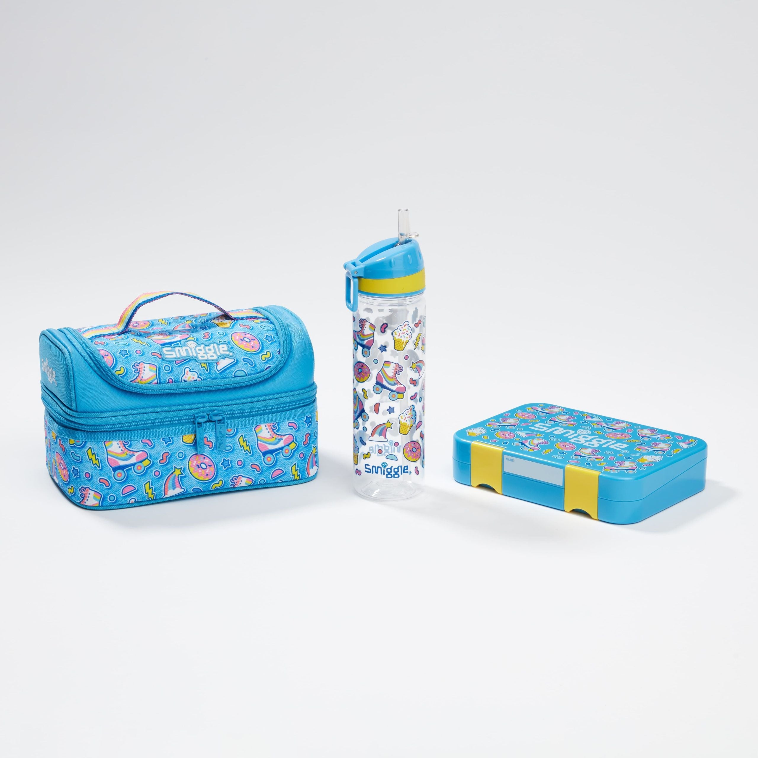 Smiggle - Bright Side Bentolu Öğlen Yemeği Seti