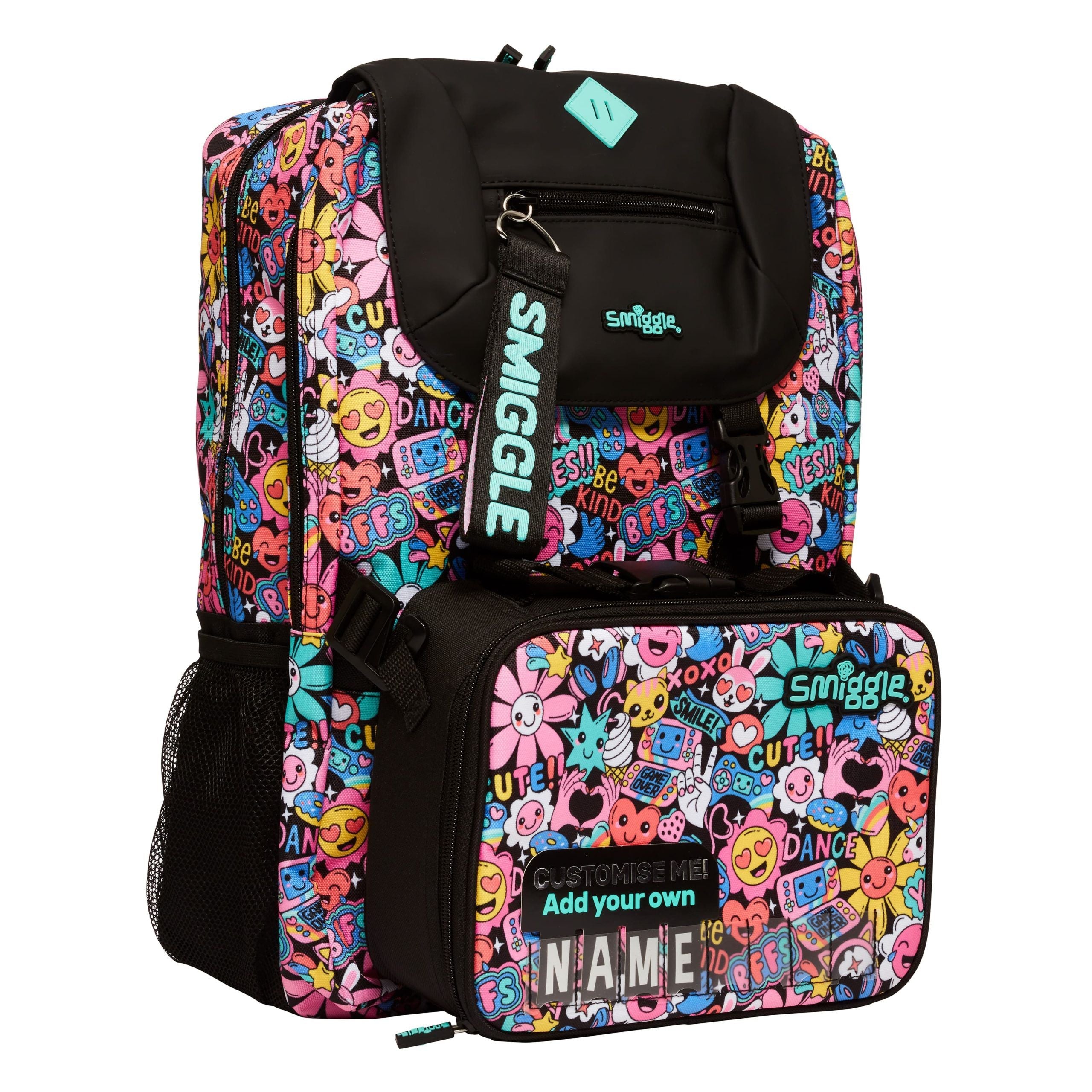 Smiggle - Bright Side Beslenme Çantası Takılabilir Sırt Çantası