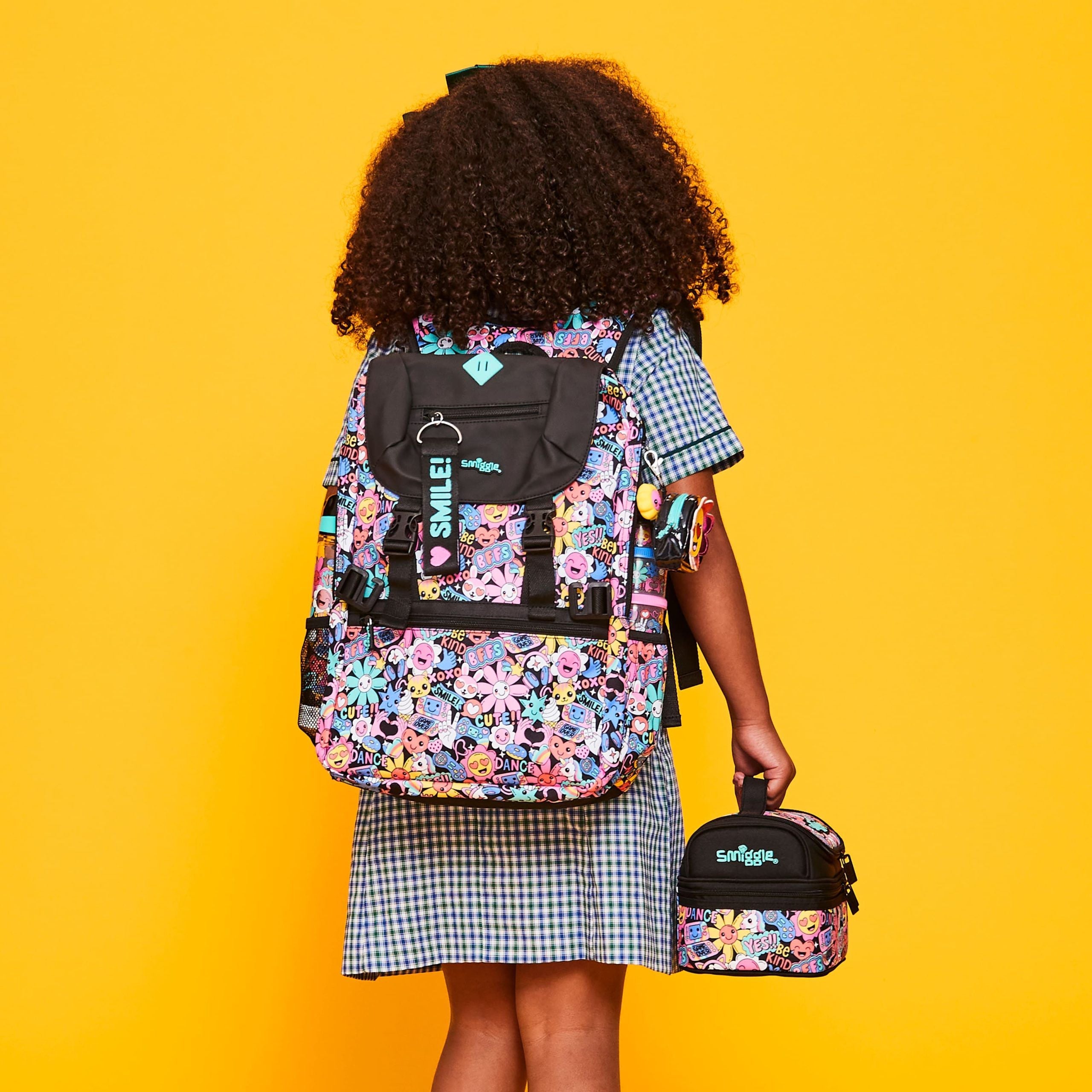 Smiggle - Bright Side Beslenme Çantası Takılabilir Sırt Çantası