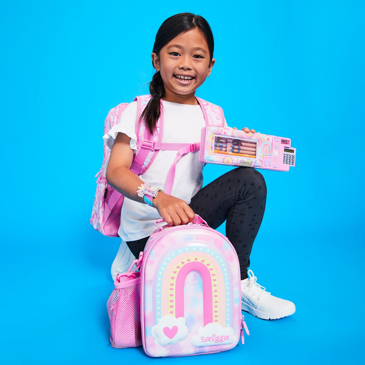 Smiggle - Bright Side Beslenme Çantası Takılabilir Sırt Çantası