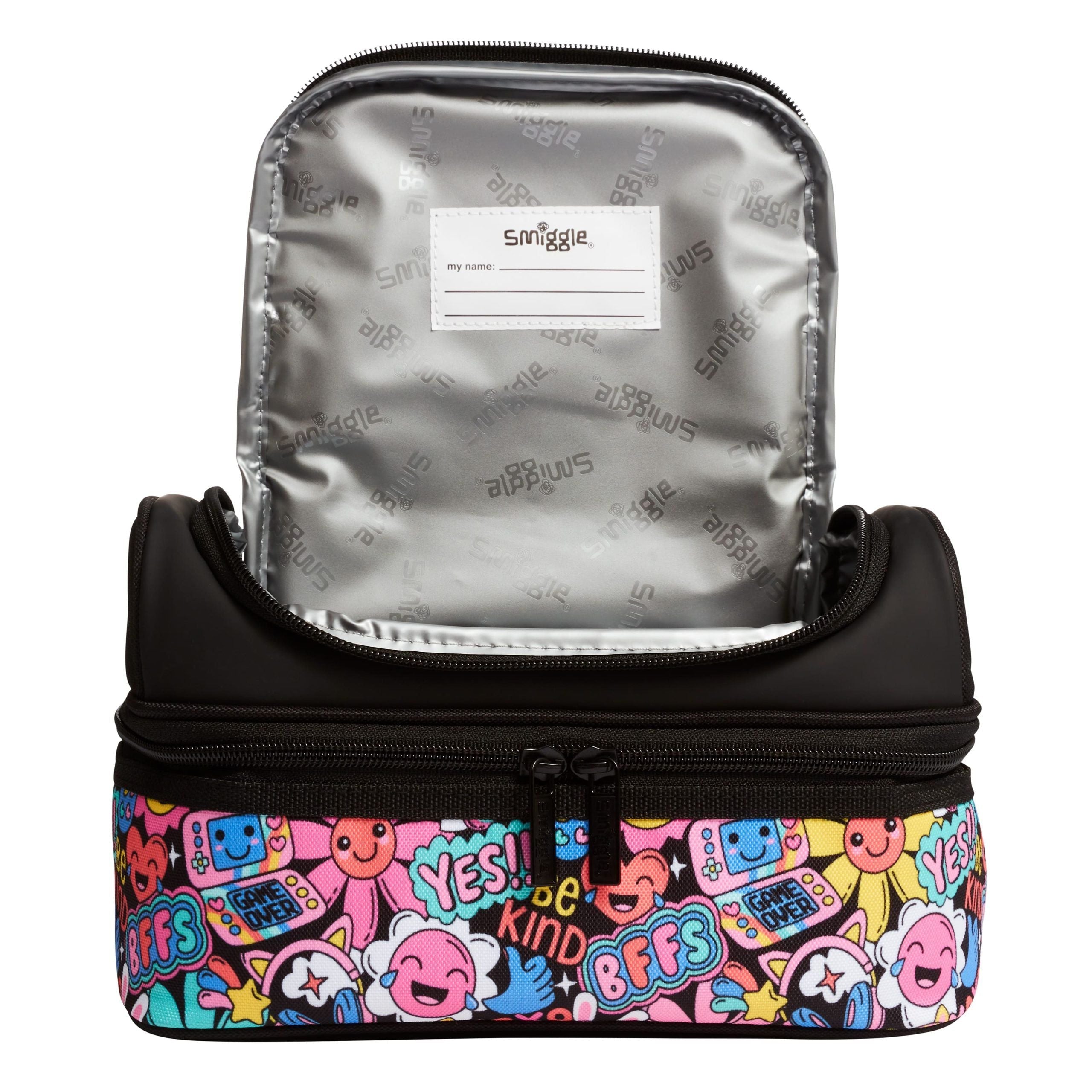 Smiggle - Bright Side Çift Katlı Beslenme Çantası
