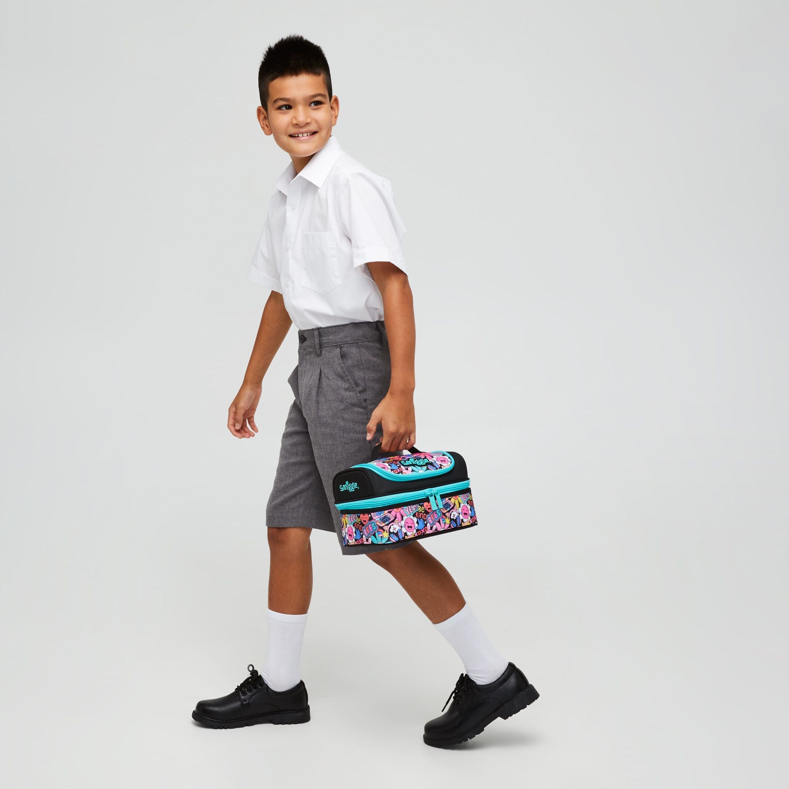 Smiggle - Bright Side Çift Katlı Beslenme Çantası