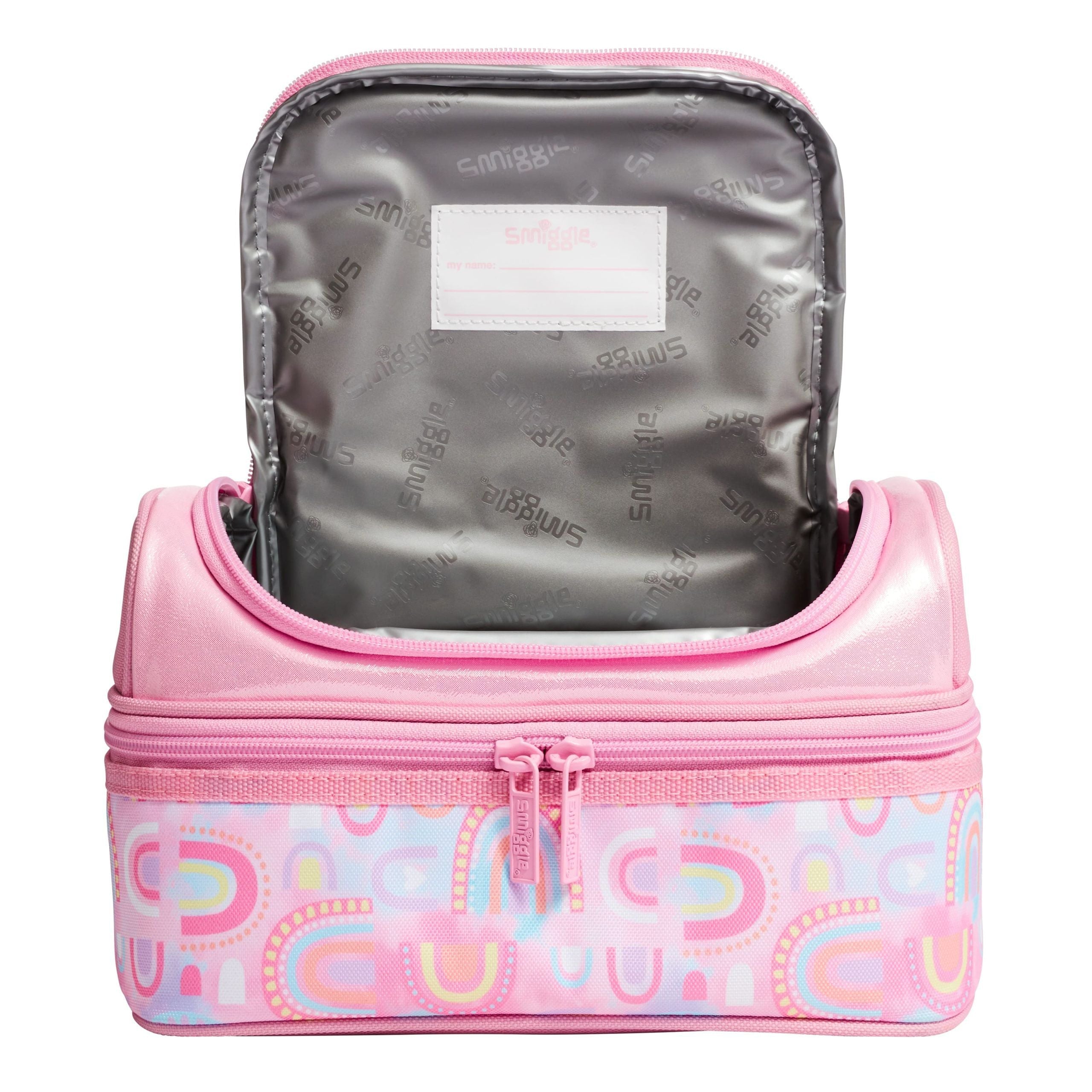 Smiggle - Bright Side Çift Katlı Beslenme Çantası