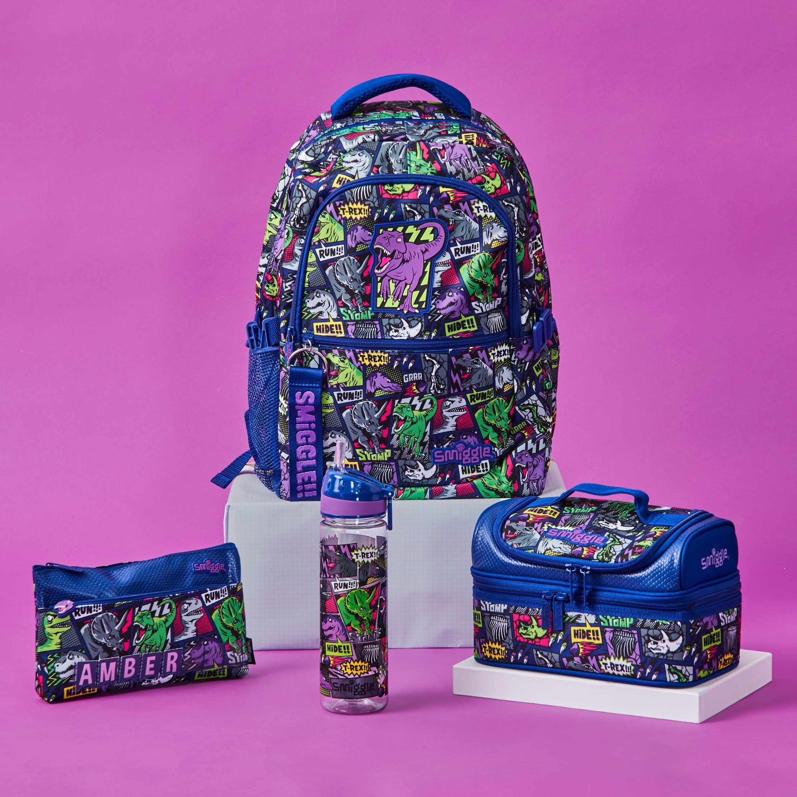 Smiggle - Bright Side Çift Katlı Beslenme Çantası