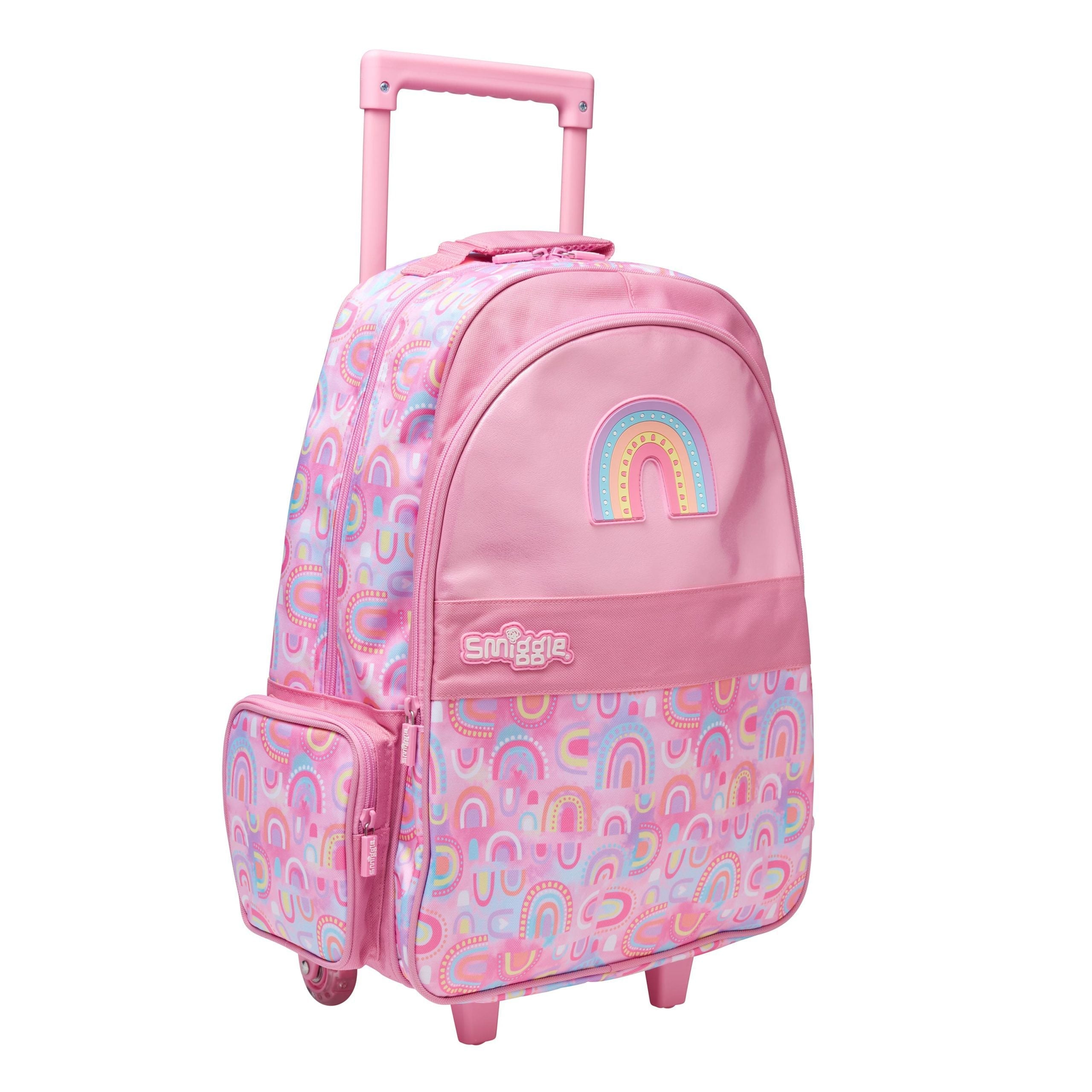 Smiggle - Bright Side Işıklı Çekçek Okul ve Seyahat Çantası