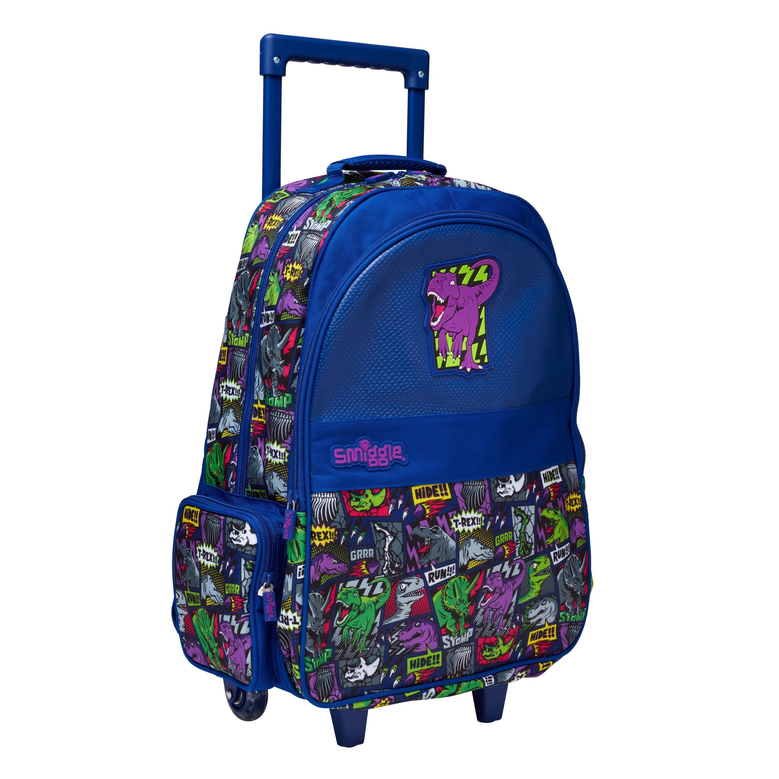 Smiggle - Bright Side Işıklı Çekçek Okul ve Seyahat Çantası