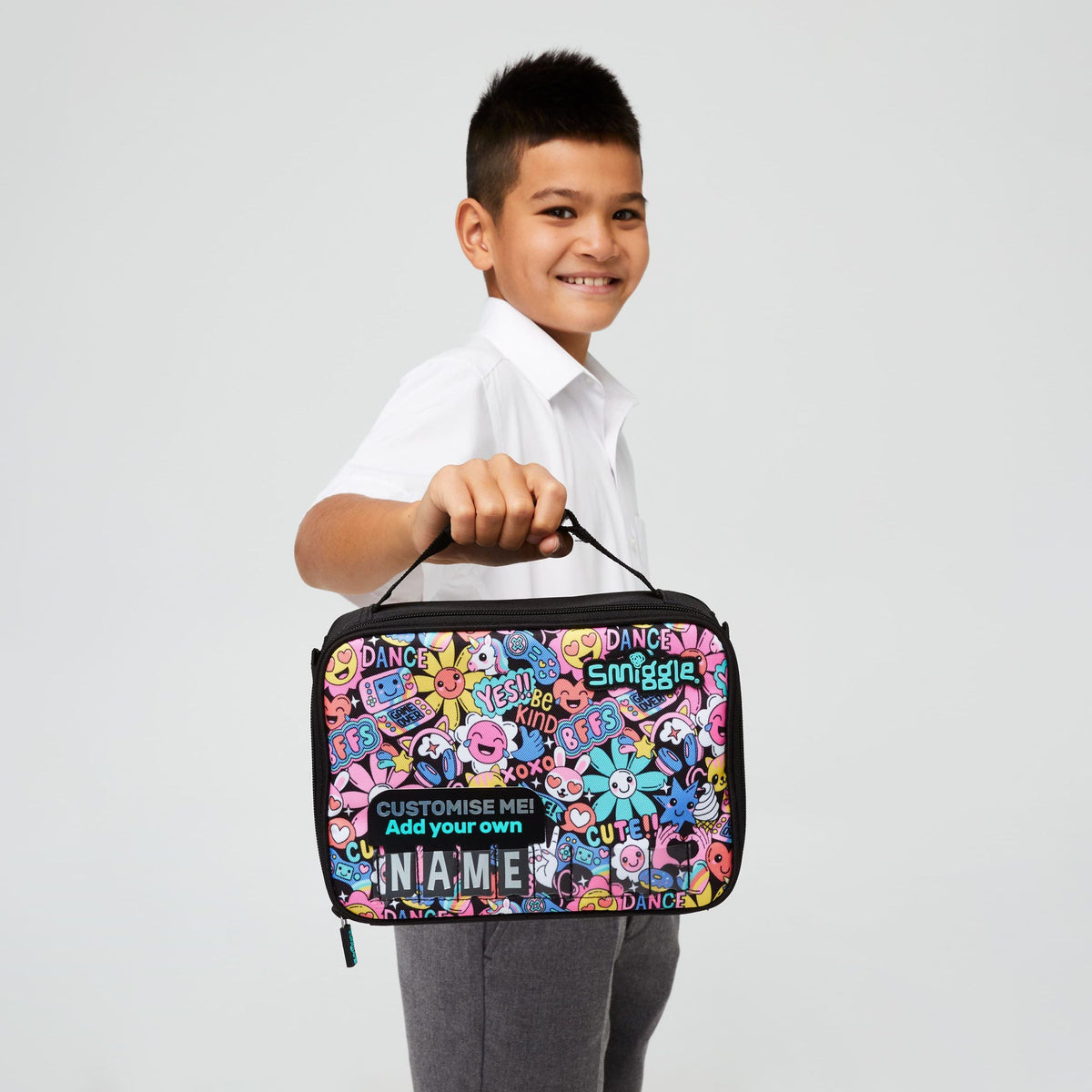 Smiggle - Bright Side Kare Beslenme Çantası