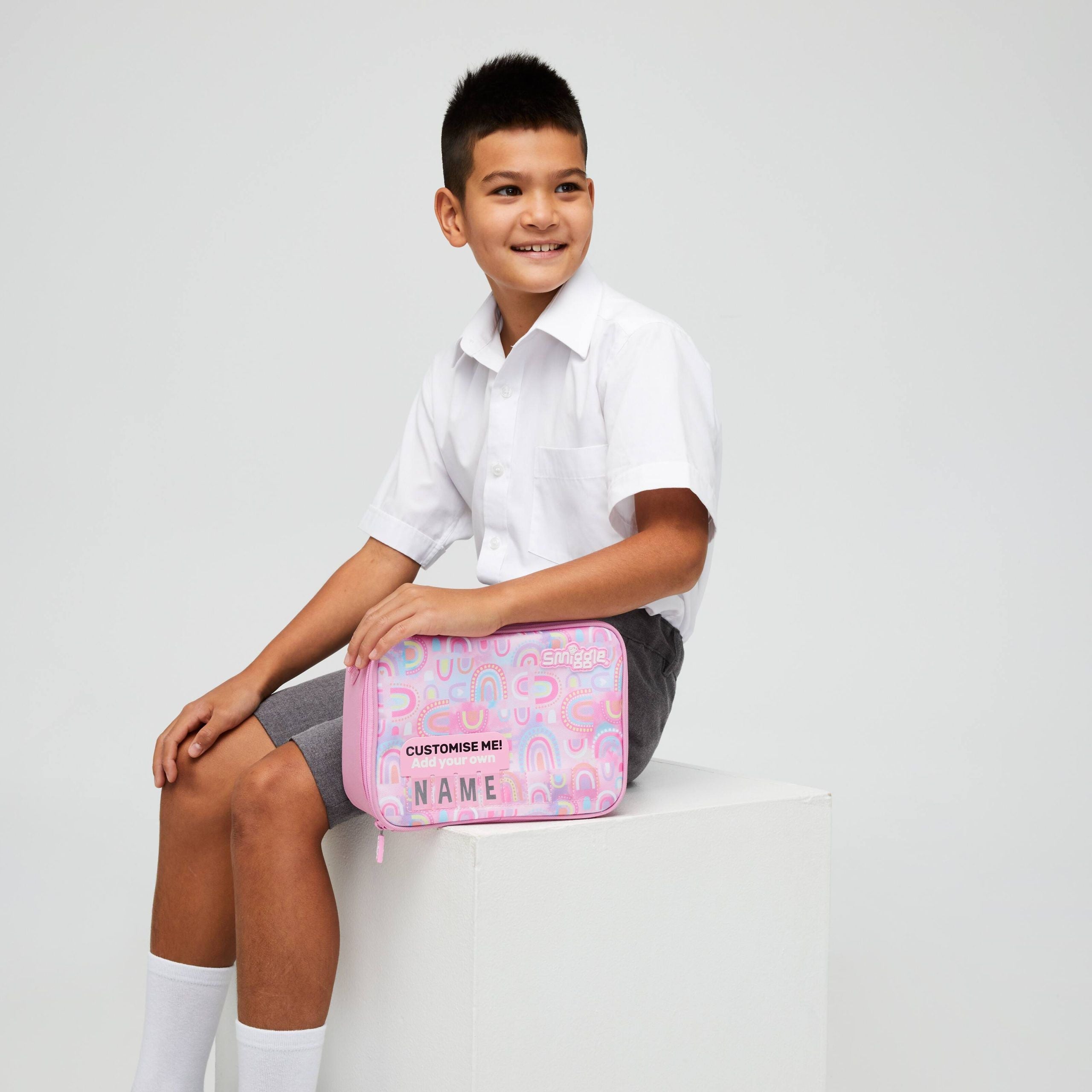 Smiggle - Bright Side Kare Beslenme Çantası