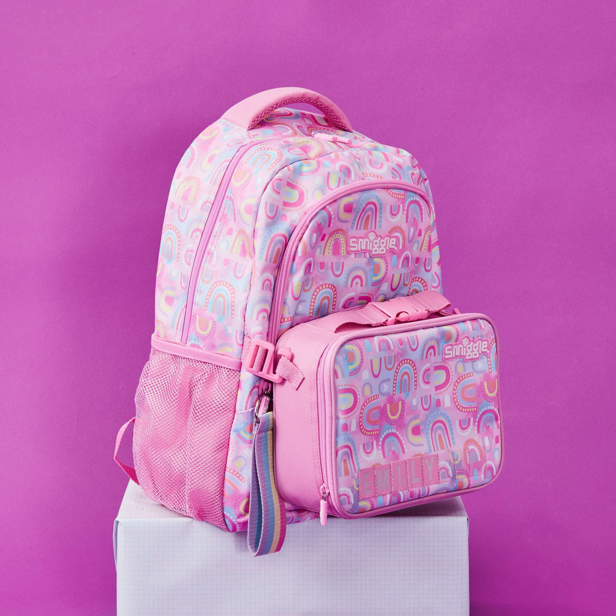 Smiggle - Bright Side Kare Beslenme Çantası