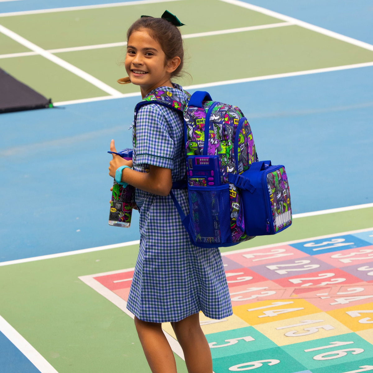 Smiggle - Bright Side Kare Beslenme Çantası