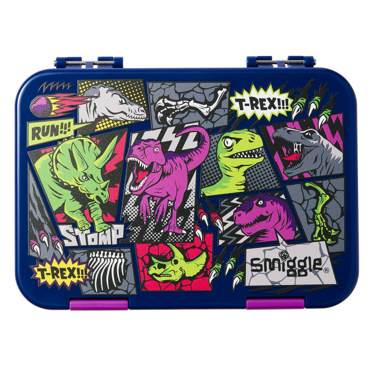 Smiggle - Bright Side Orta Boy Bento Beslenme Kutusu