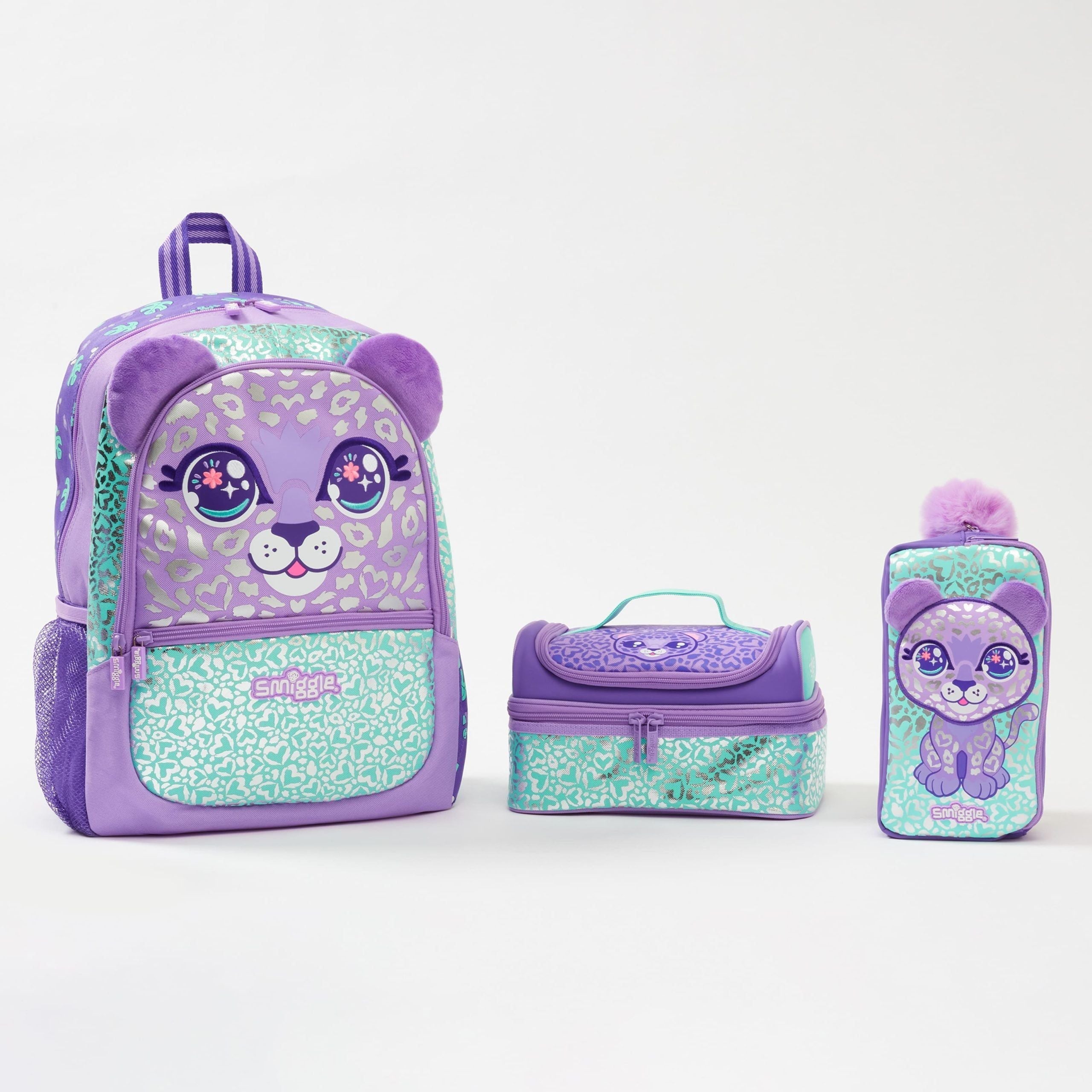 Smiggle- Budz 3'lü Okul Çanta Seti