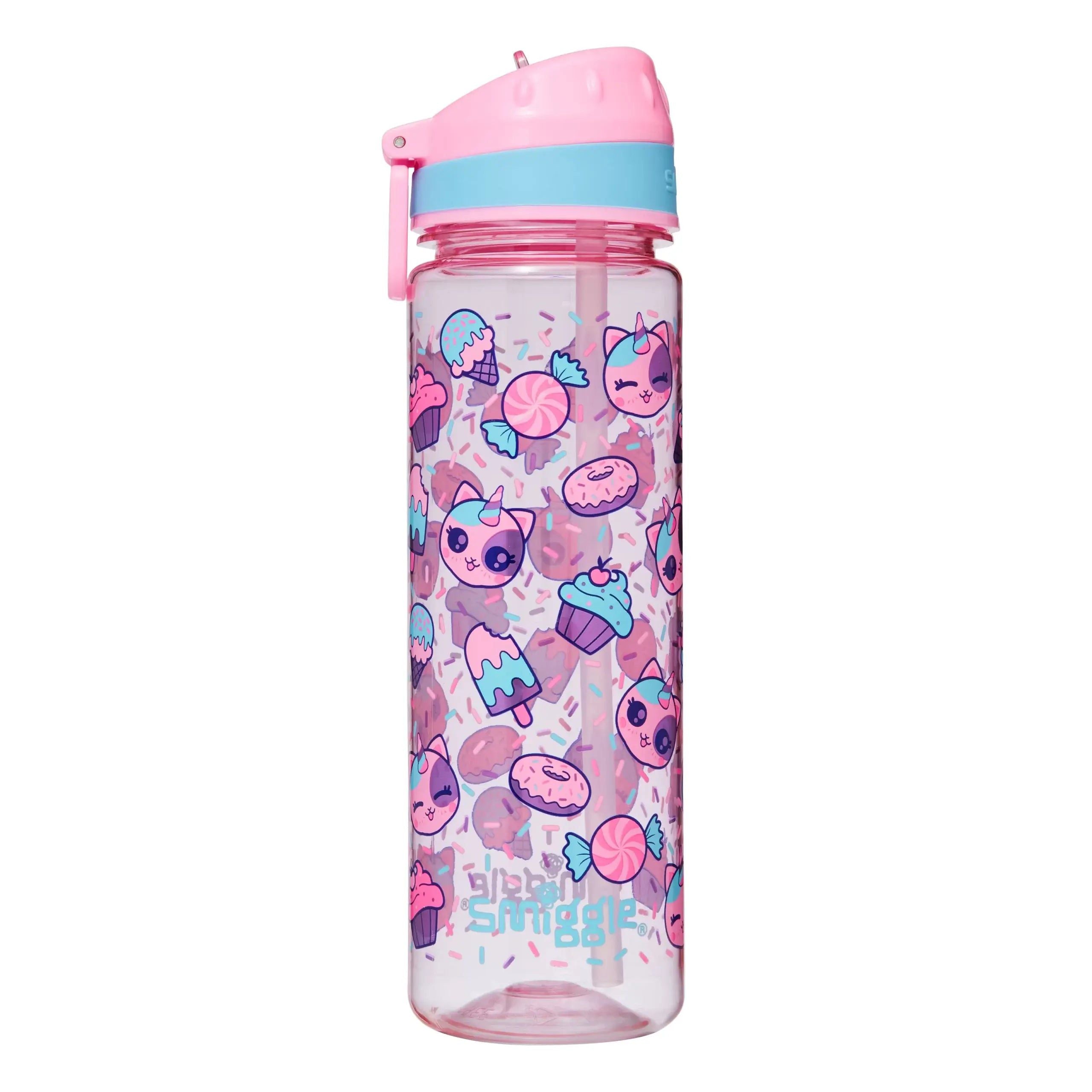 Smiggle - Budz Drink Up Plastik İçecek Şişesi 650Ml