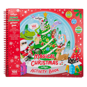 Smiggle - Büyülü Noel Alıştırma ve Sticker Yeni Yıl Eğlence Kitabı