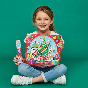 Smiggle - Büyülü Noel Alıştırma ve Sticker Yeni Yıl Eğlence Kitabı
