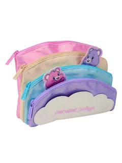 Smiggle - Care Bears Çok Cepli Kalem Kutusu