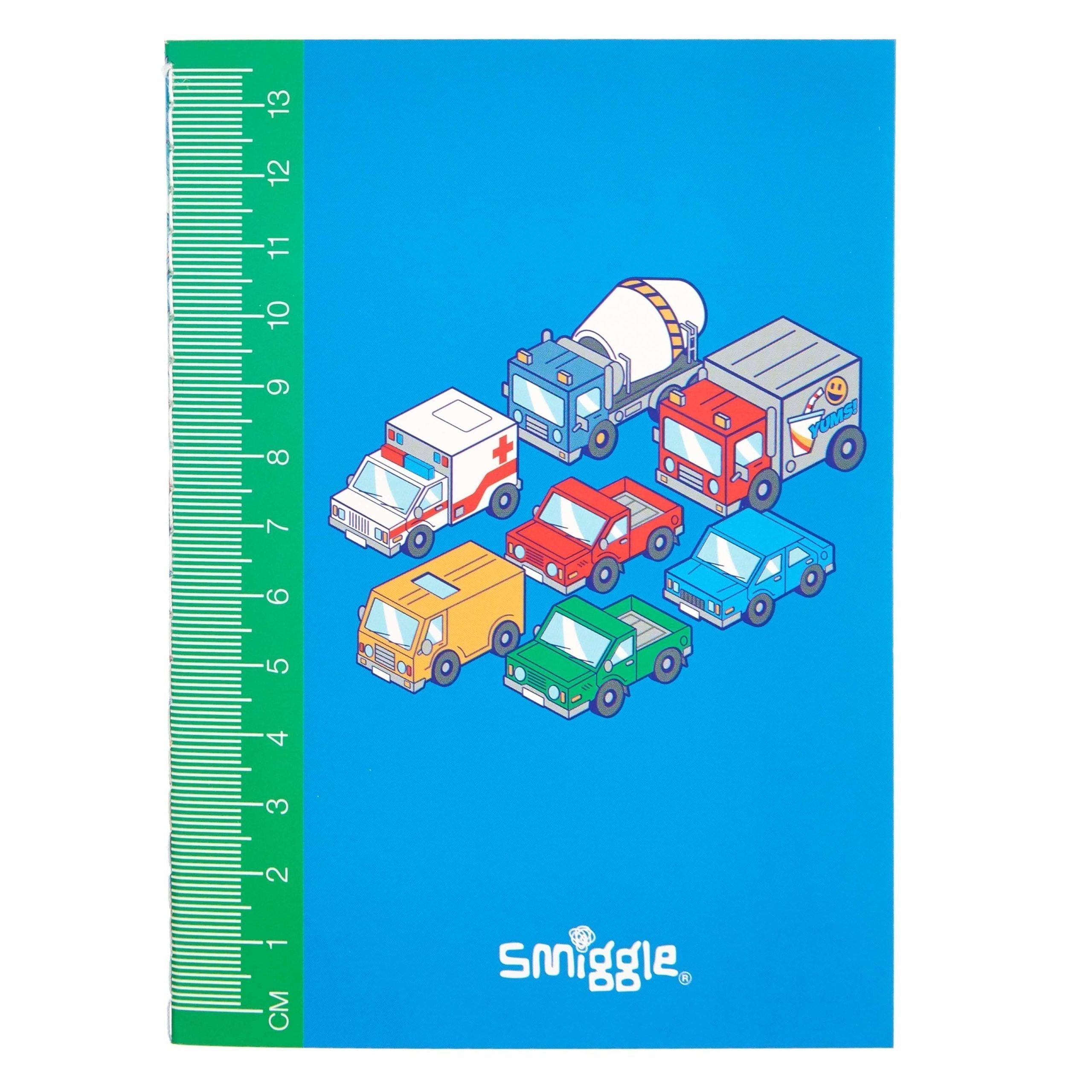 Smiggle - Cetvelli Çizgili 64 Sayfa A6 Defter
