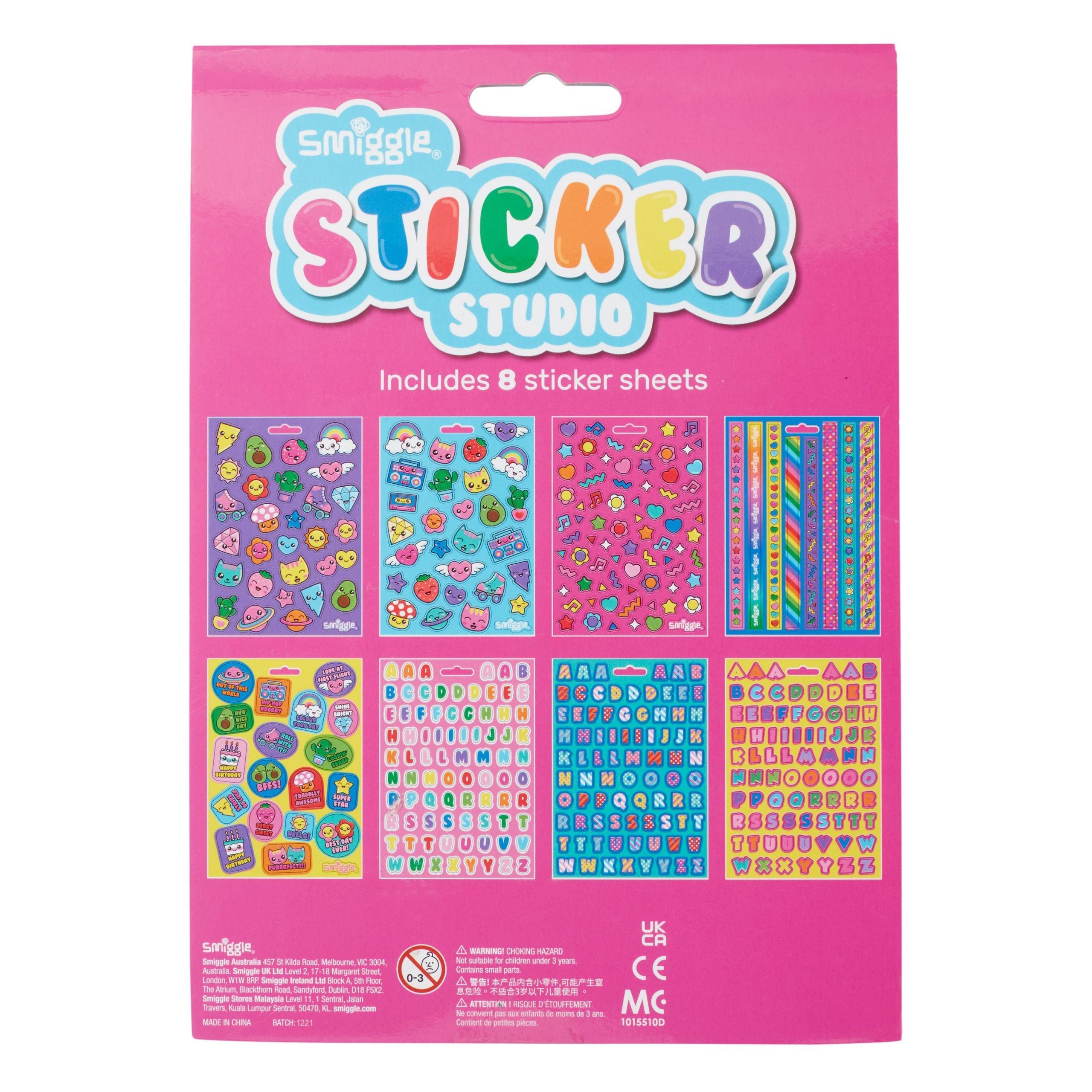 Smiggle - Çıkartma Stüdyosu Kitabı