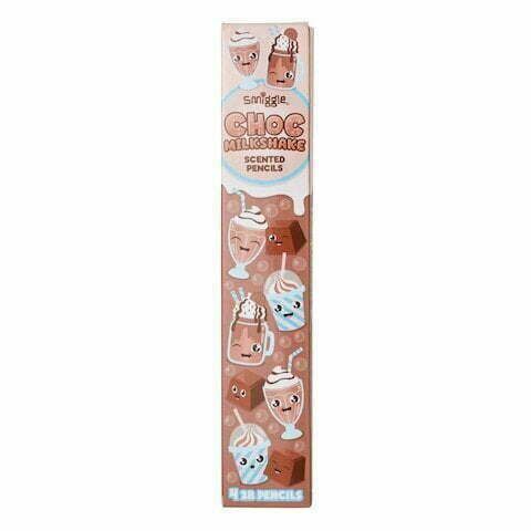 Smiggle - Çikolatalı Milkshake Kokulu Kalem 4lü Paket