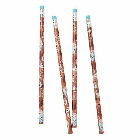 Smiggle - Çikolatalı Milkshake Kokulu Kalem 4lü Paket