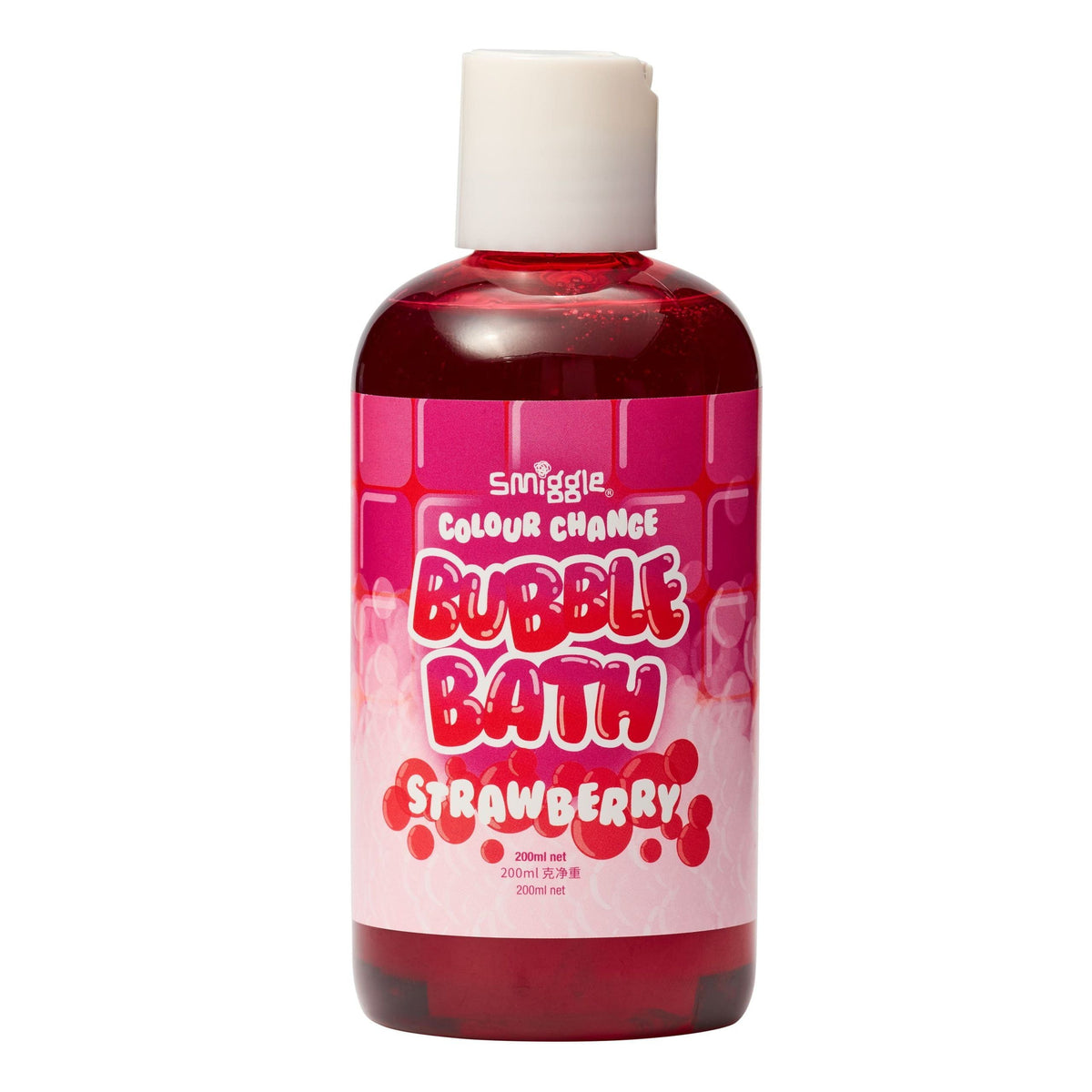 Smiggle - Çilek Kokulu Bol Balonlu Banyo Köpüğü
