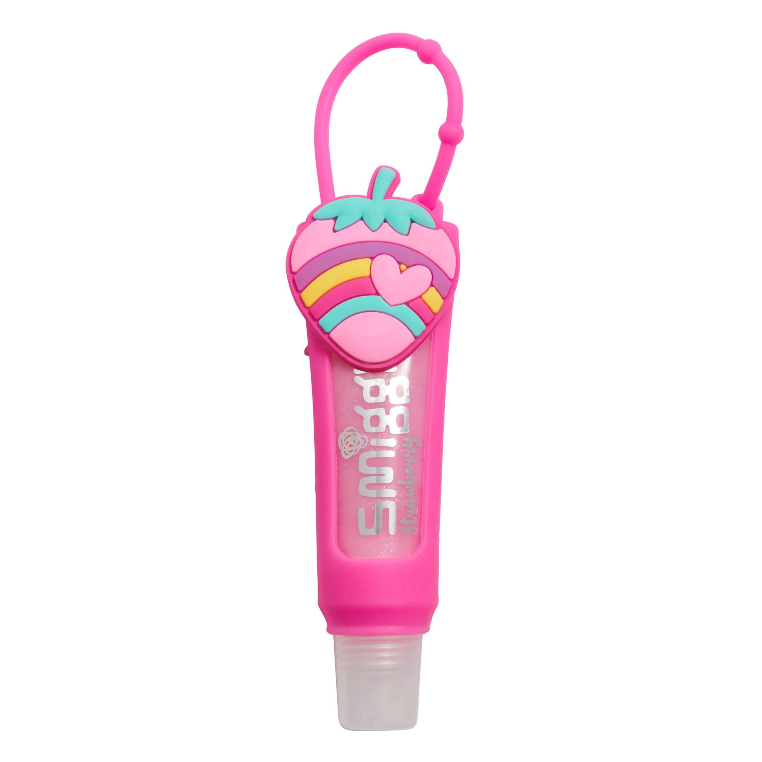 Smiggle - Çilek Kokulu Çocuk Dudak Balsam ve Anahtarlık