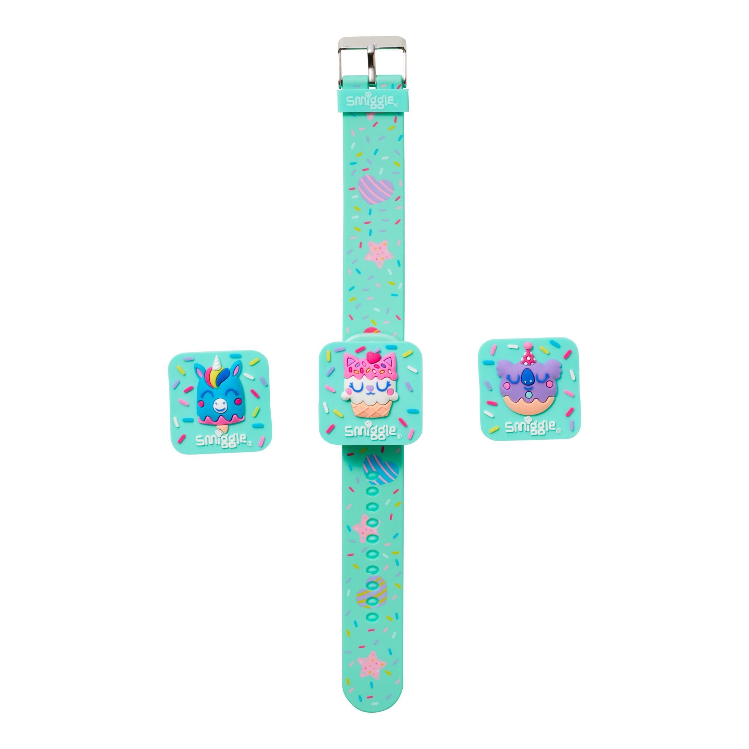 Smiggle - Cloud Nine Çocuk Kapak Değiştiren Kol Saati