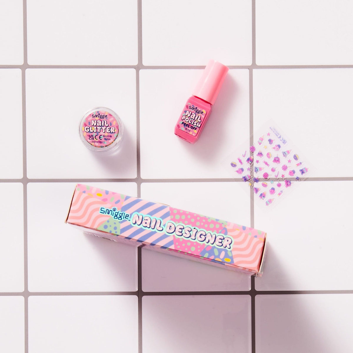 Smiggle - Çocuk Tırnak Tasarım Seti