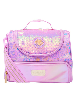 Smiggle - Cosmos Askılı Büyük İkili Beslenme Çantası