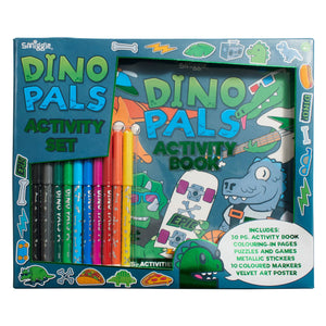 Smiggle- Dinossi Özel Tasarım Etkinlik Seti ve Boyaları