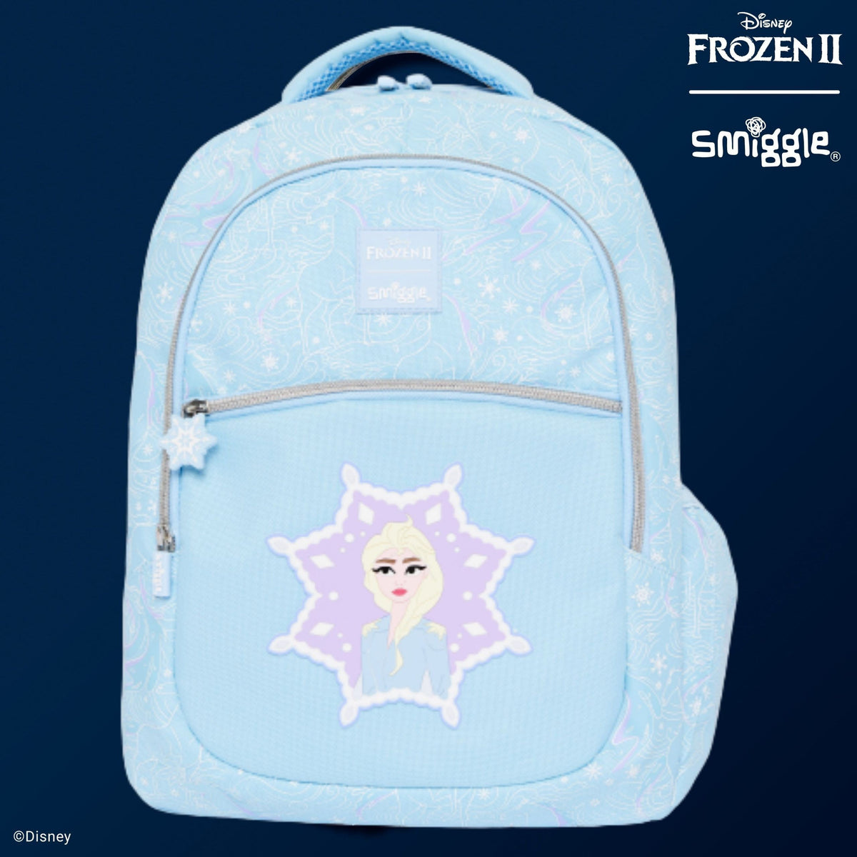 Smiggle - Disney'in Karlar Ülkesi 2 Elsa Klasik Sırt Çantası