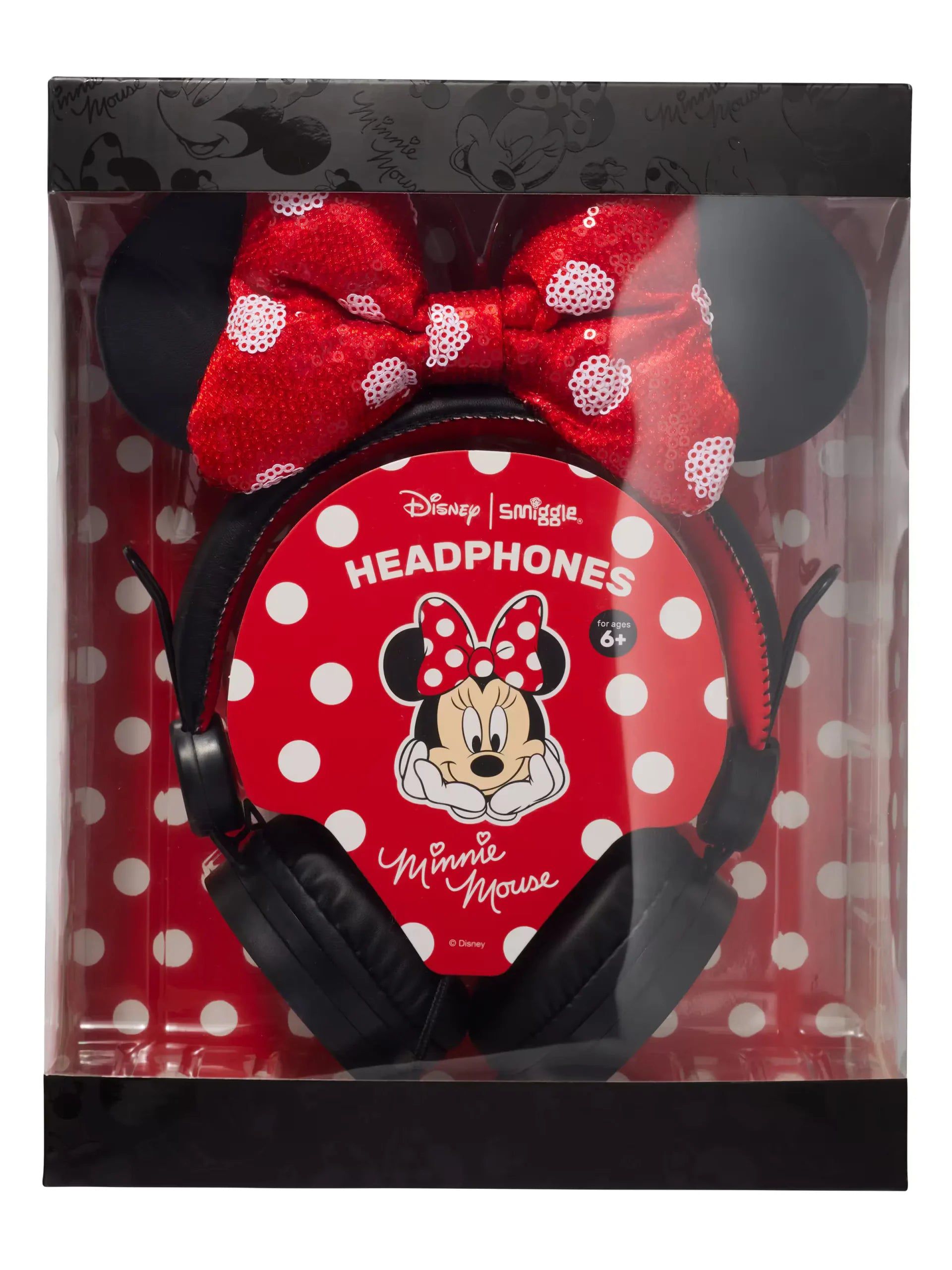 Smiggle - Disney Minnie Mouse Kulak Üstü Kulaklık